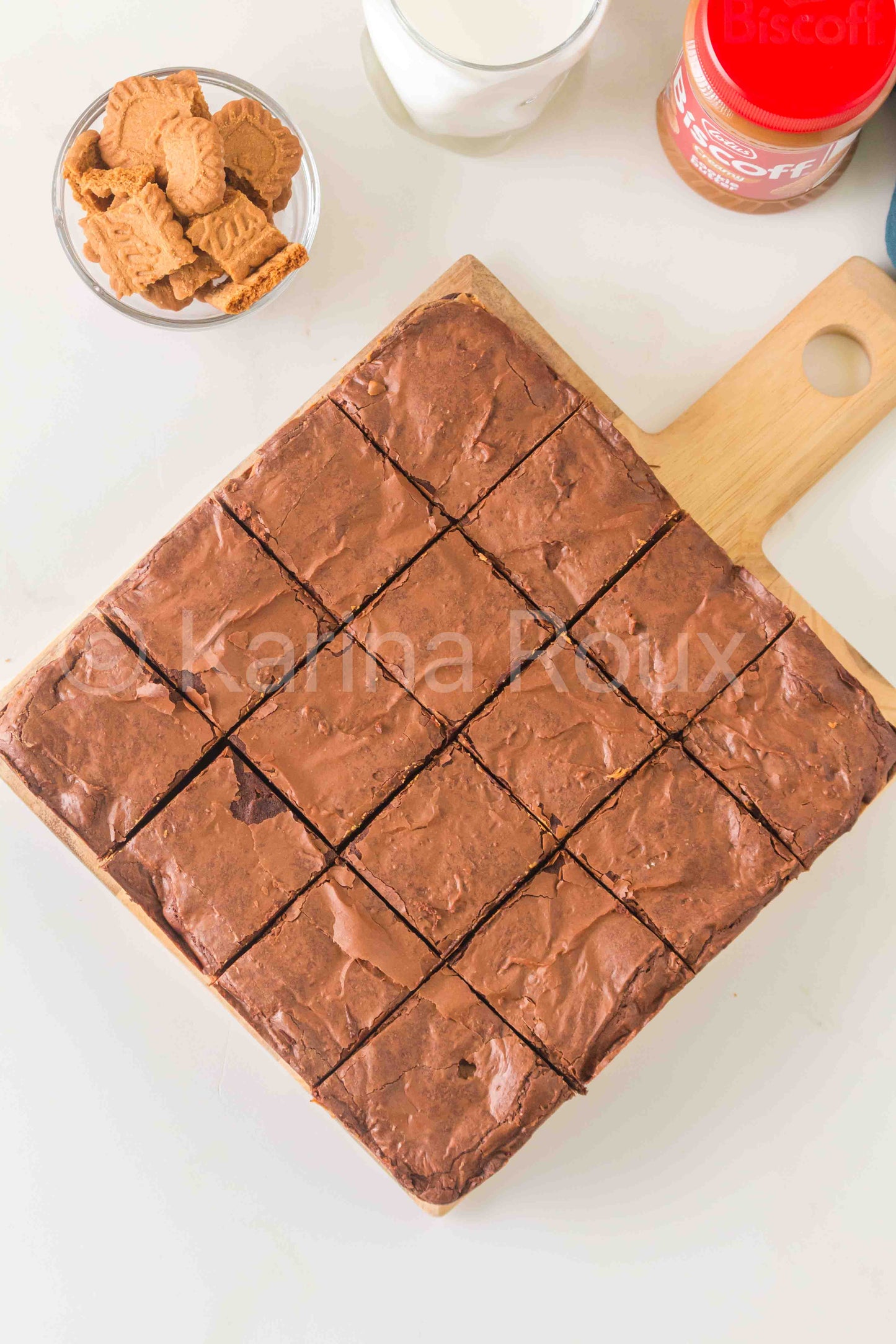 Biscoff Brownies