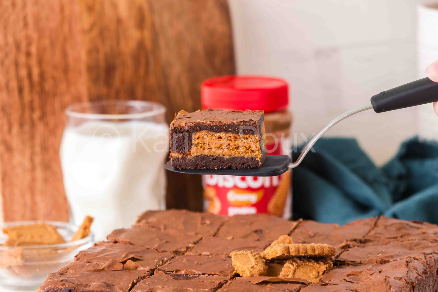 Biscoff Brownies