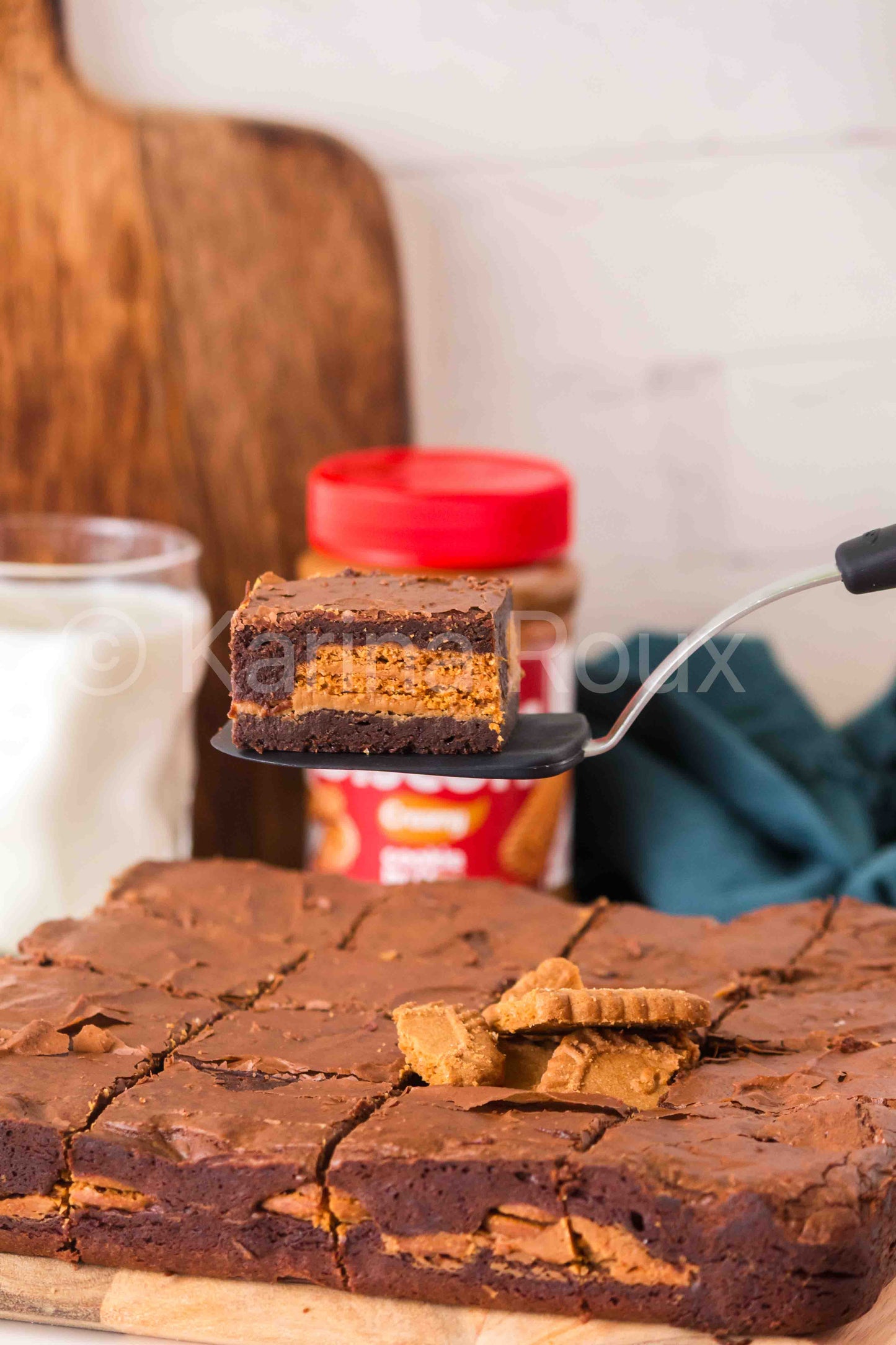 Biscoff Brownies