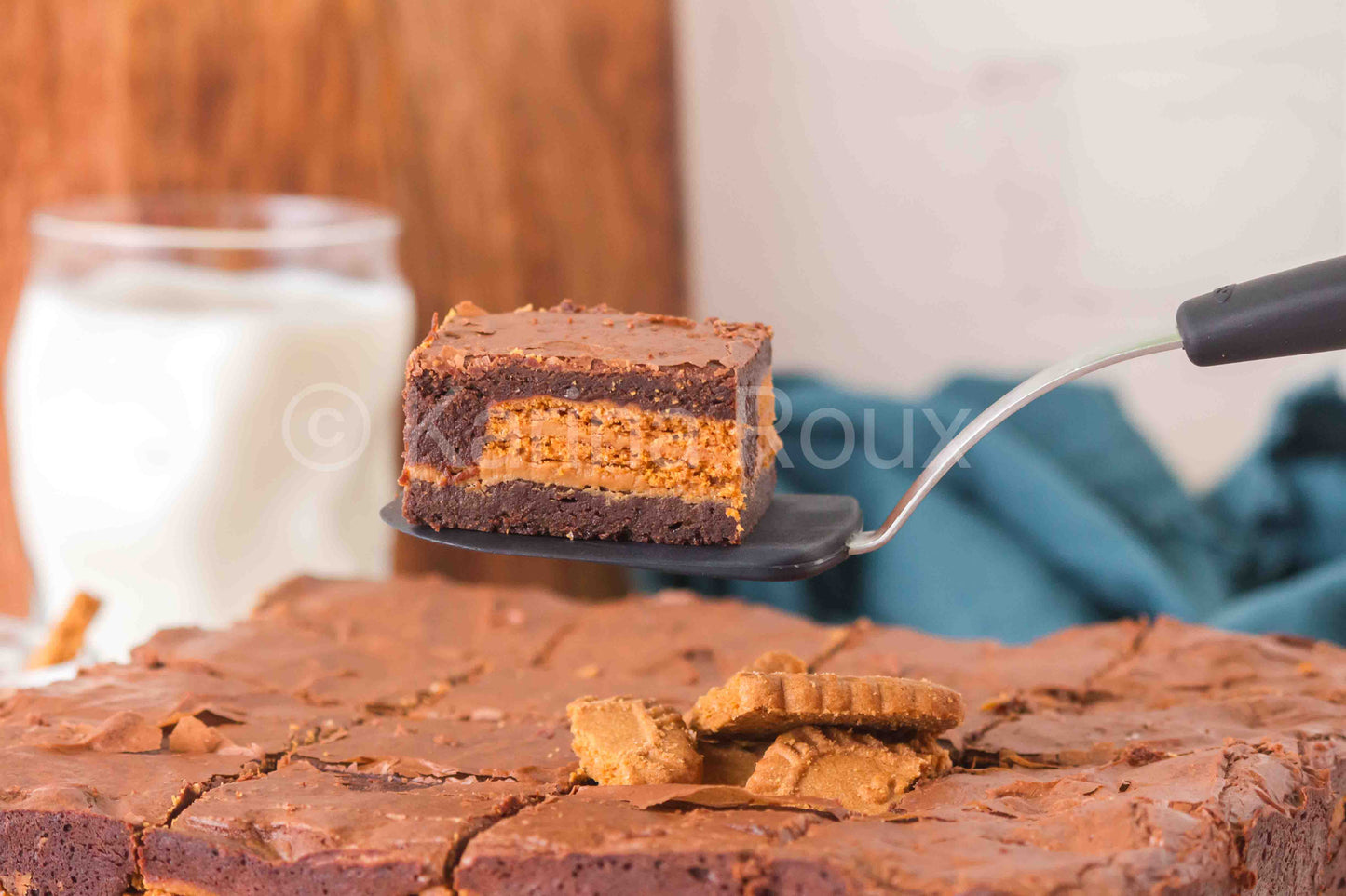 Biscoff Brownies