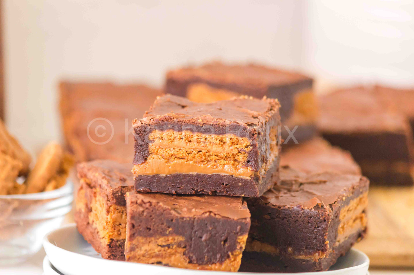 Biscoff Brownies