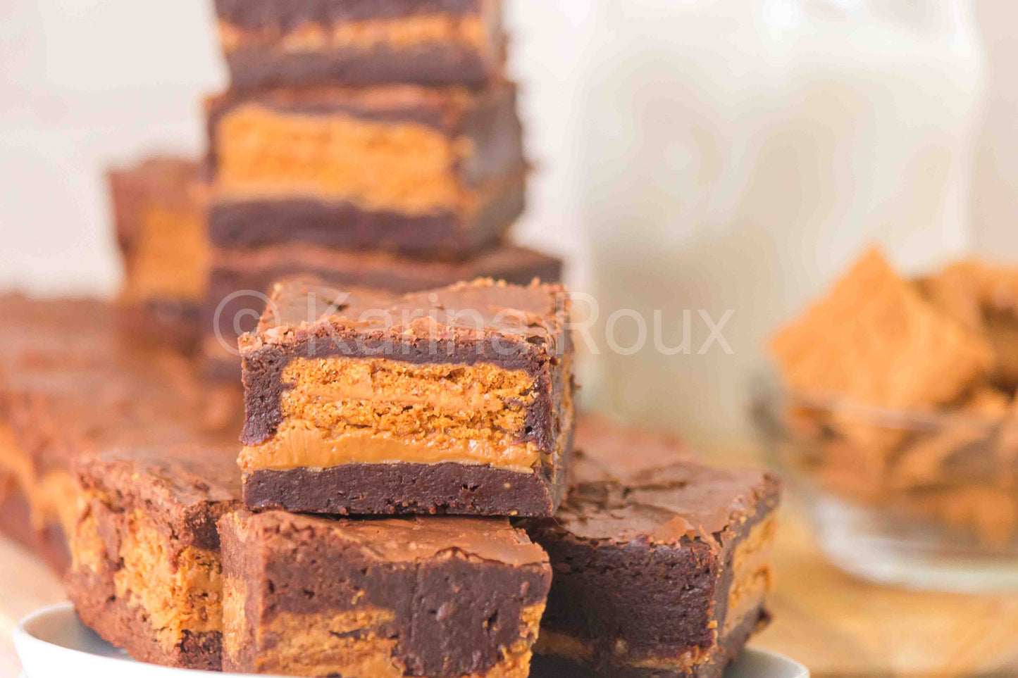 Biscoff Brownies