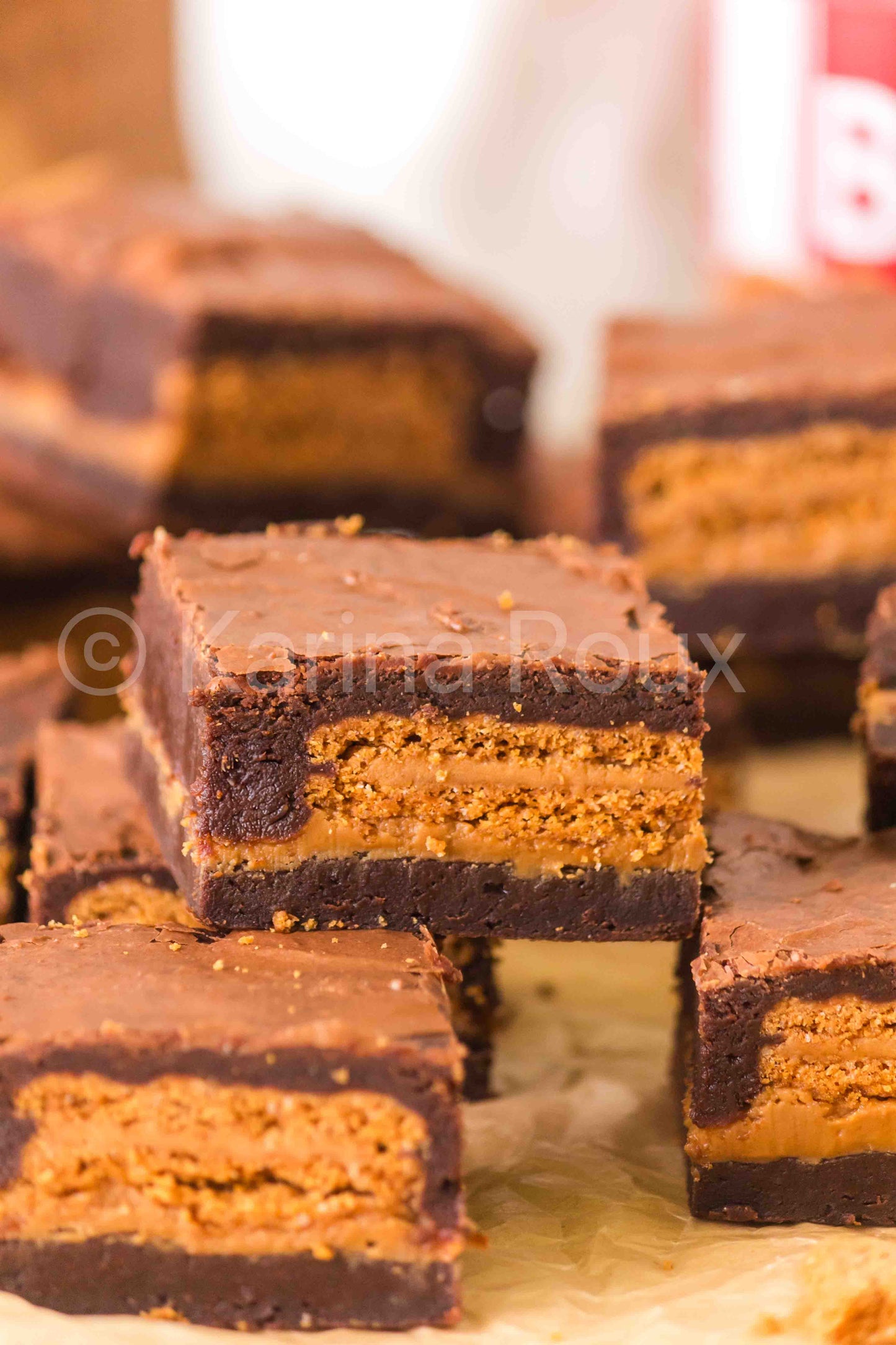 Biscoff Brownies