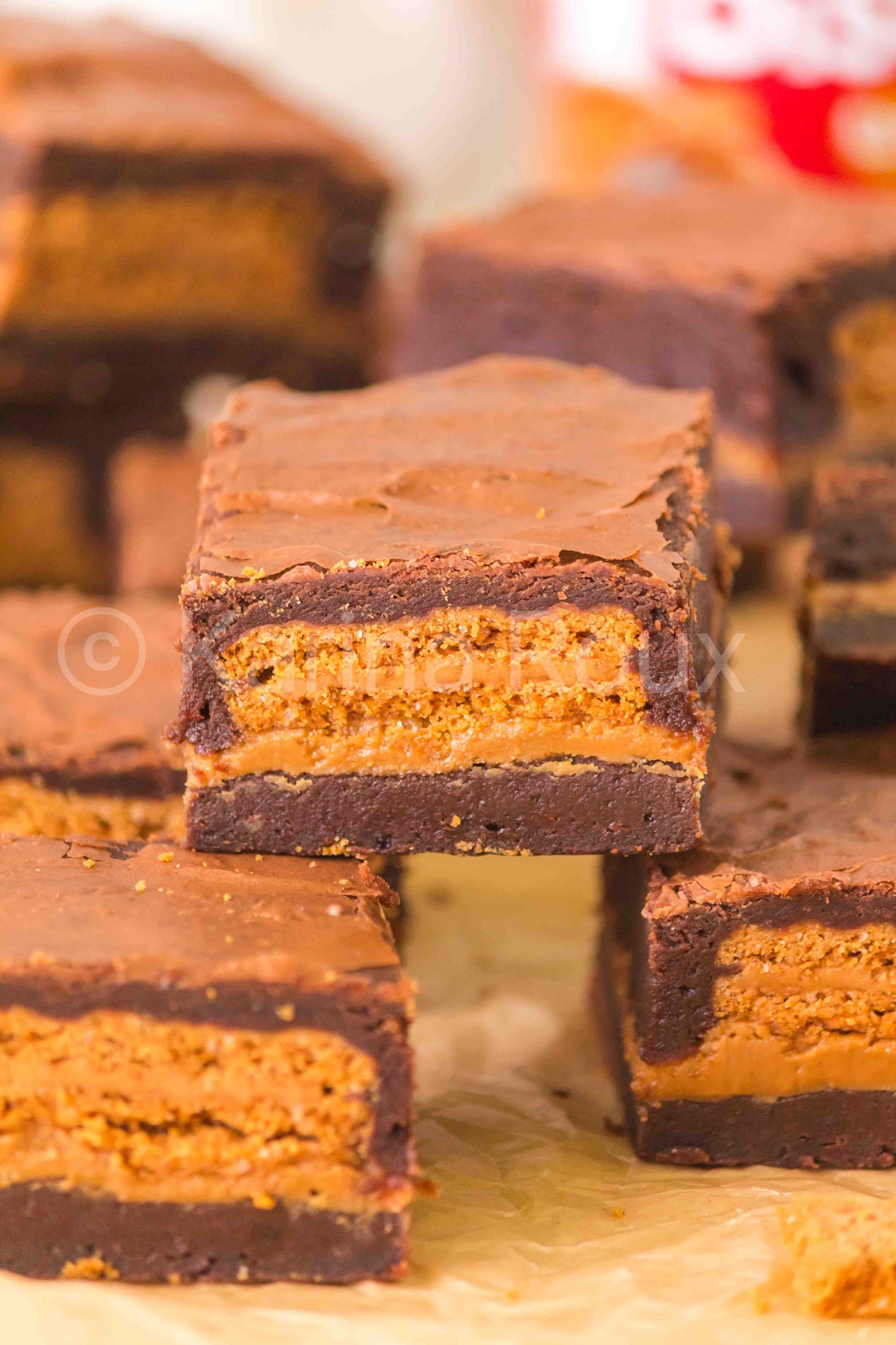 Biscoff Brownies