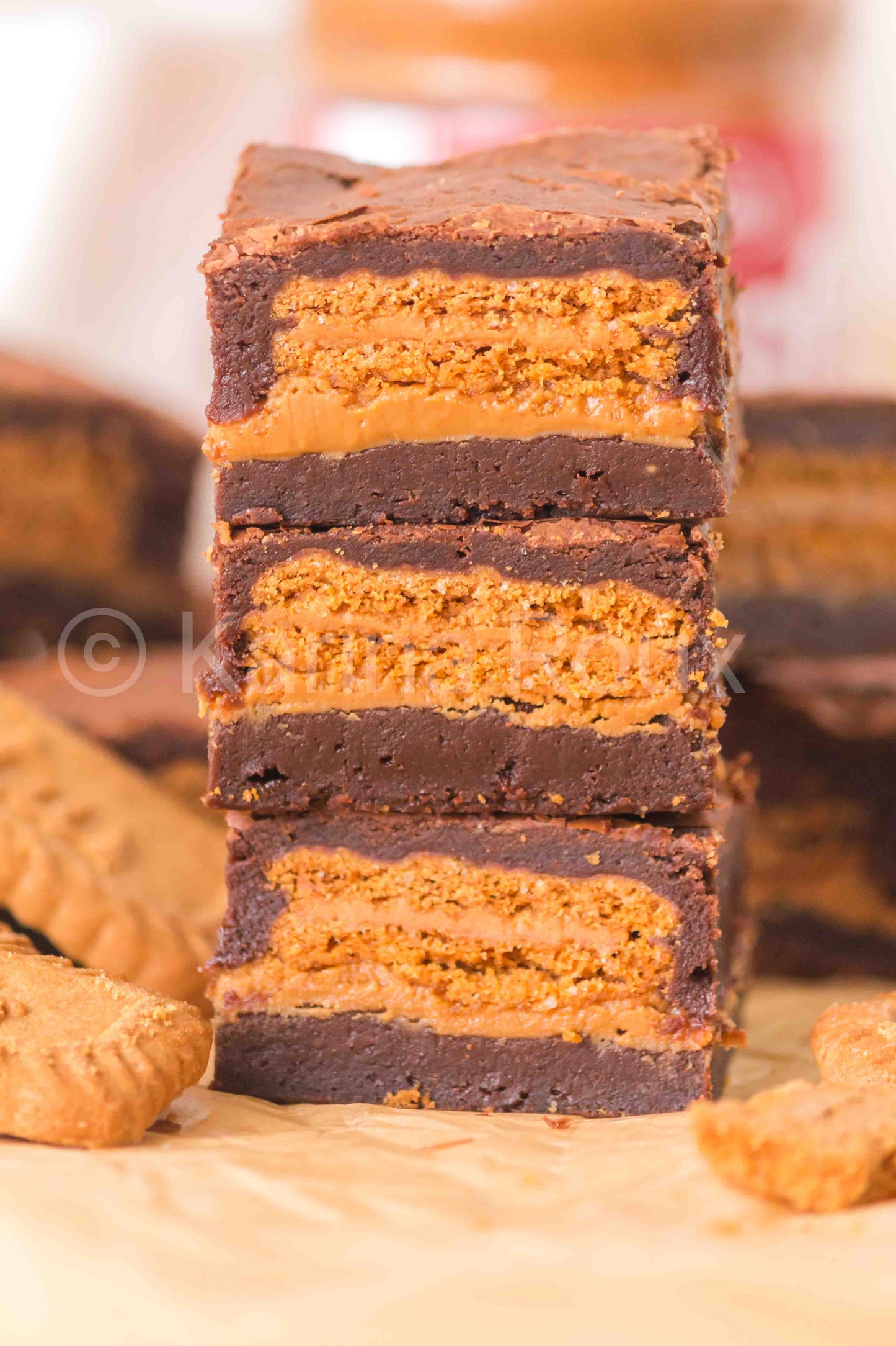Biscoff Brownies