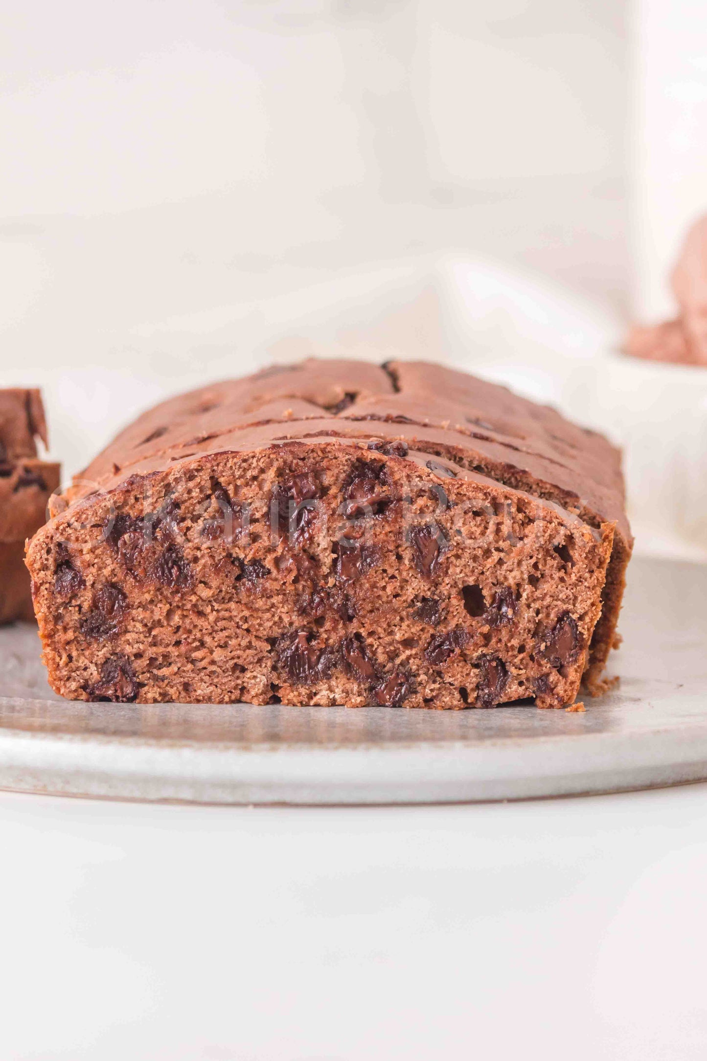 Chocolate Melted Ice Cream Bread
