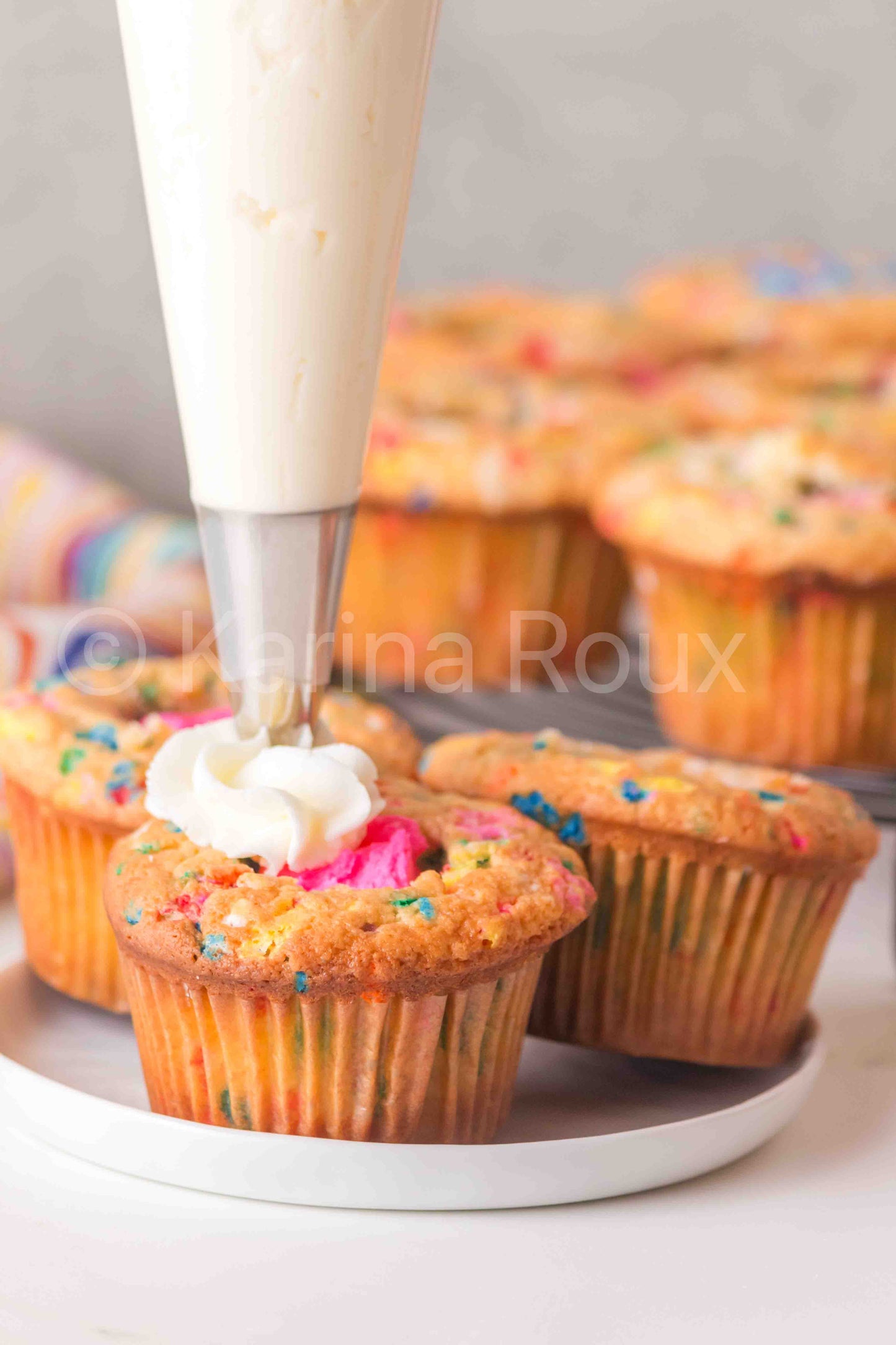 Gender Reveal Funfetti Cupcakes - ONLY 5 sets