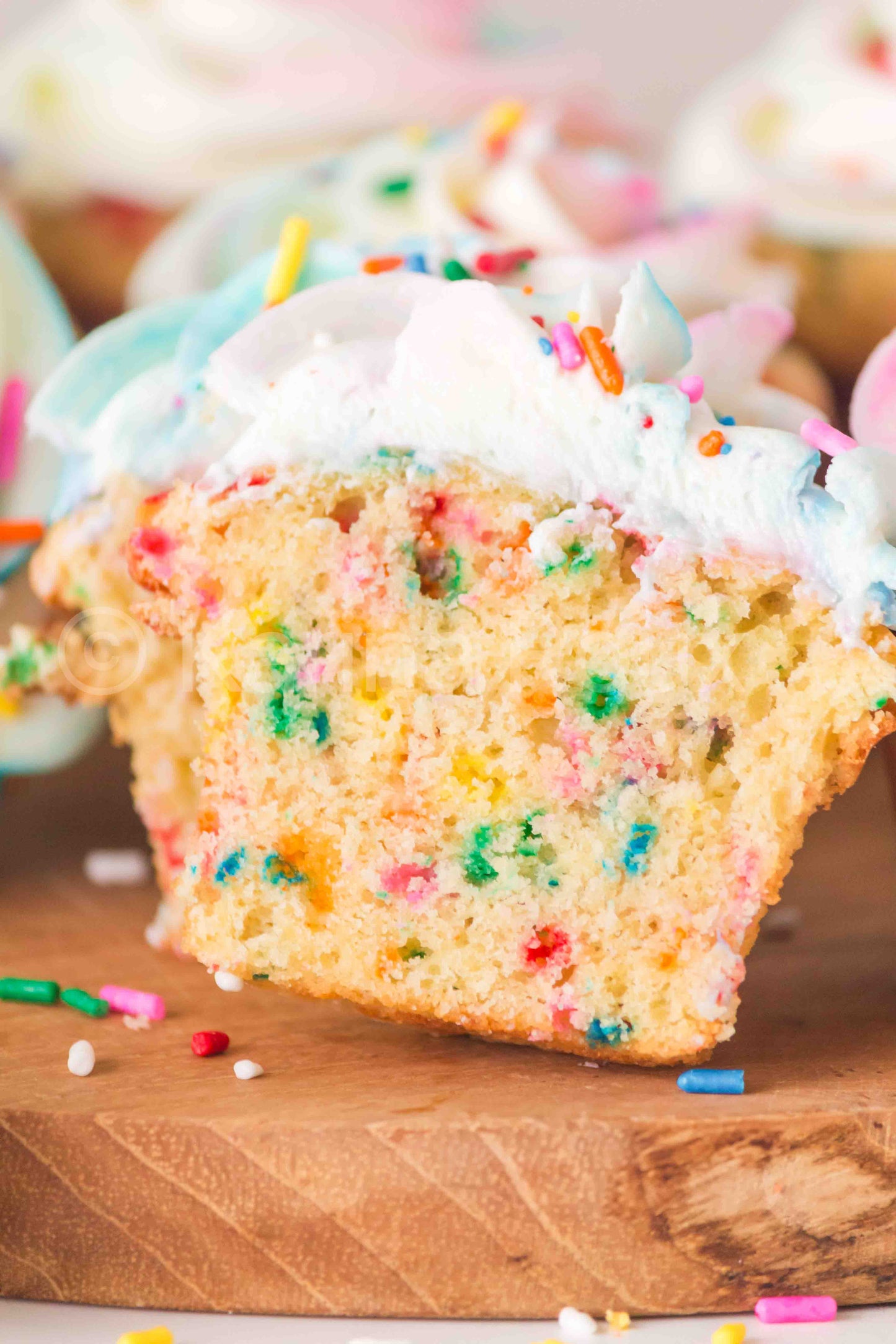 Gender Reveal Funfetti Cupcakes - ONLY 5 sets
