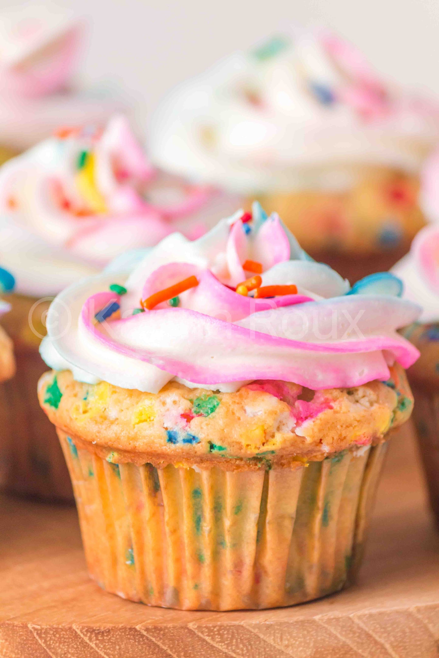 Gender Reveal Funfetti Cupcakes - ONLY 5 sets