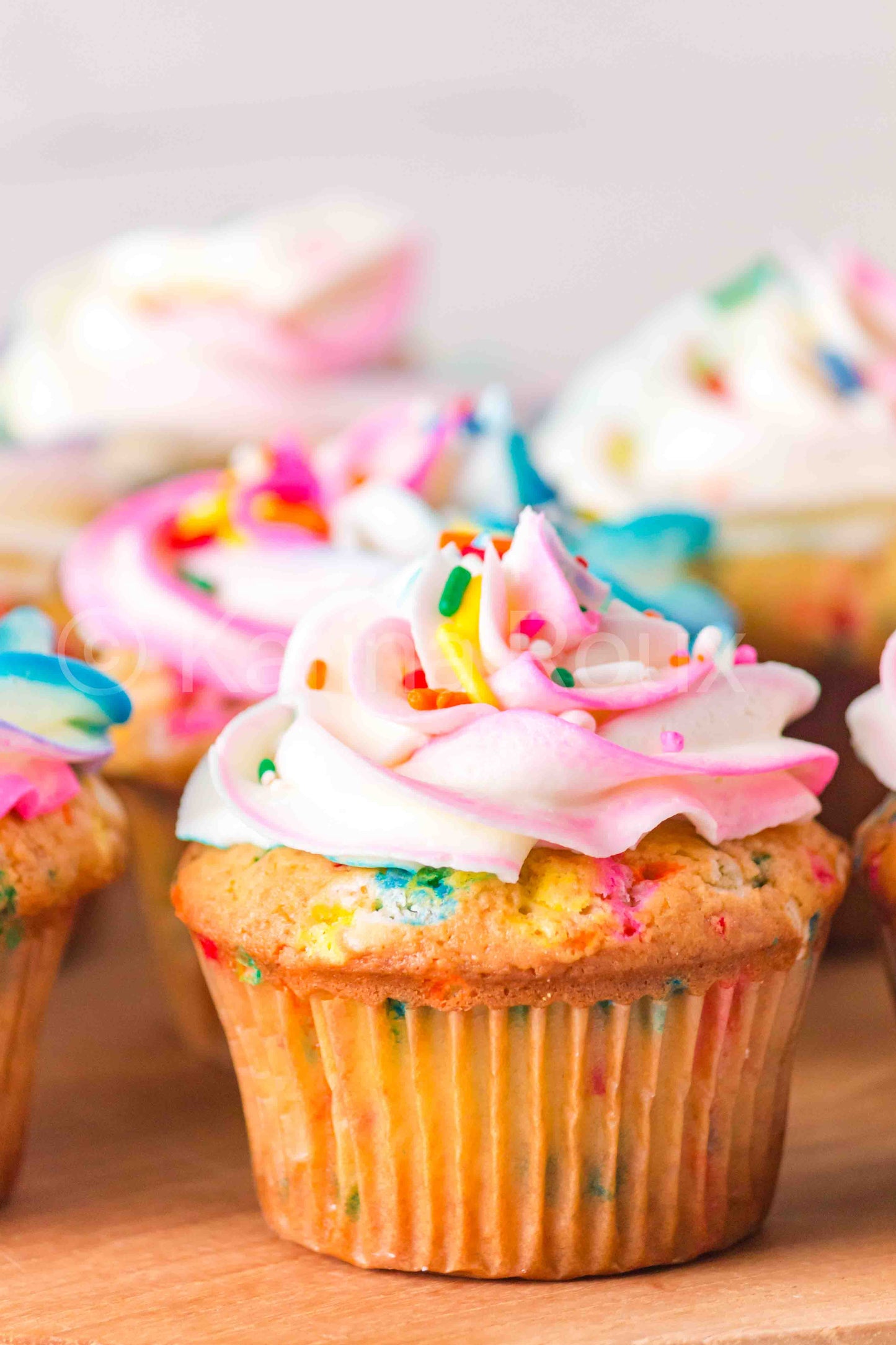 Gender Reveal Funfetti Cupcakes - ONLY 5 sets