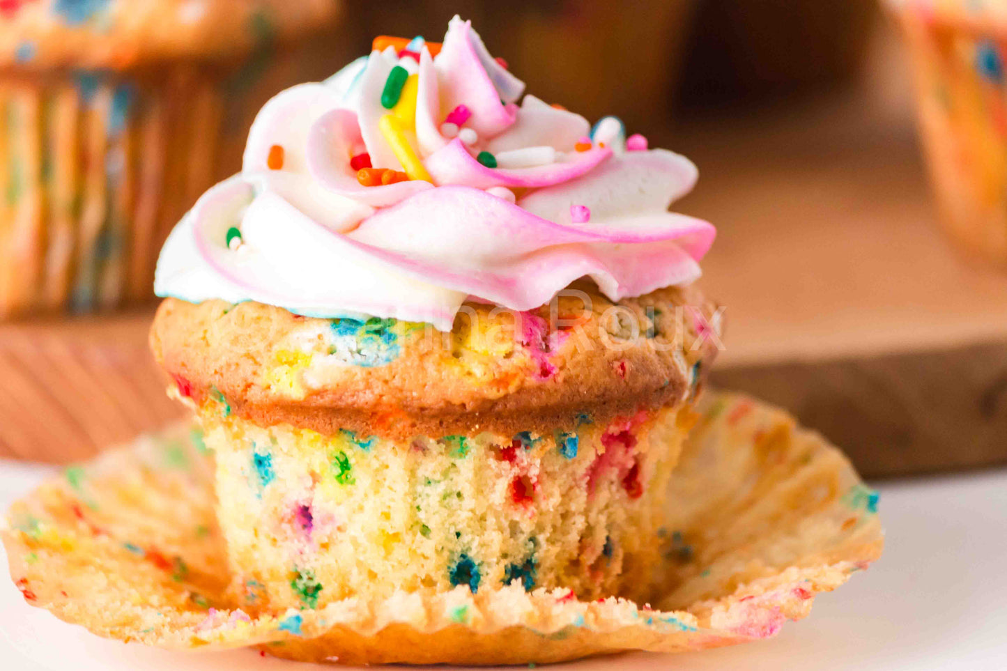 Gender Reveal Funfetti Cupcakes - ONLY 5 sets