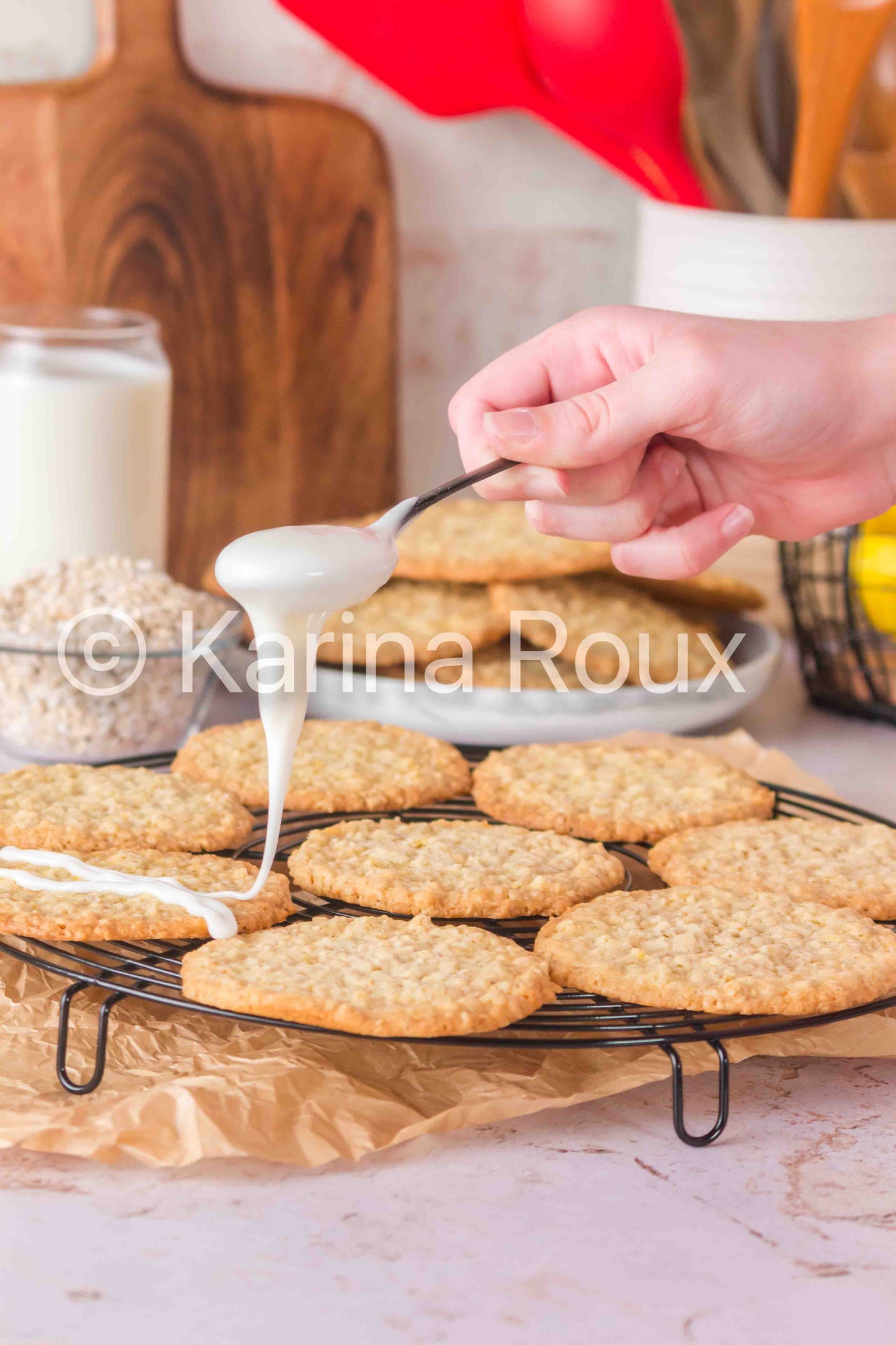 Lemon Oatmeal Cookies (5 sets)