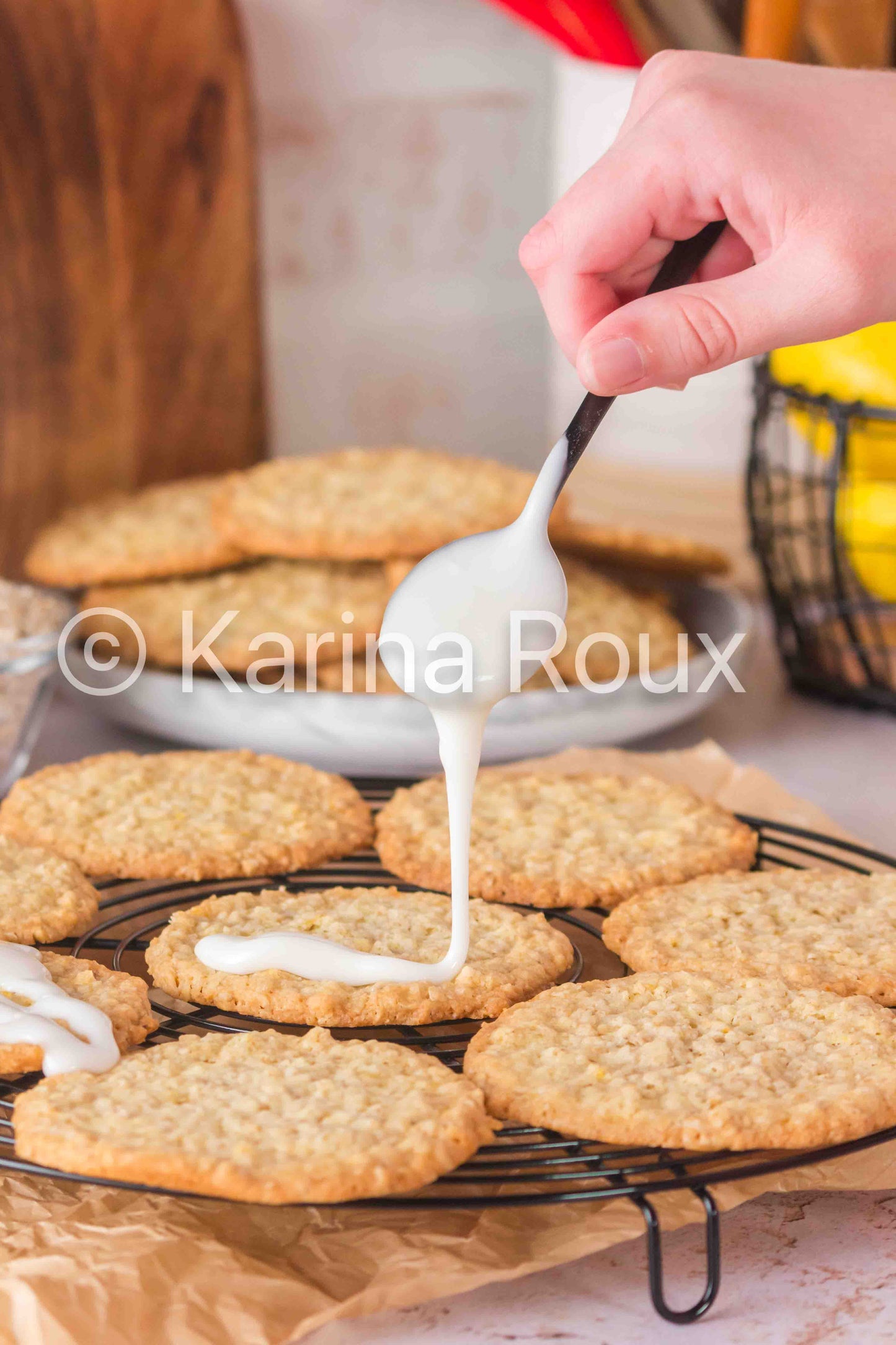 Lemon Oatmeal Cookies (5 sets)