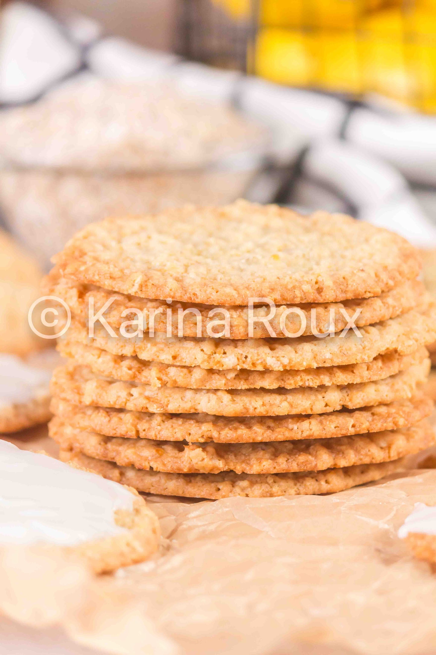 Lemon Oatmeal Cookies (5 sets)