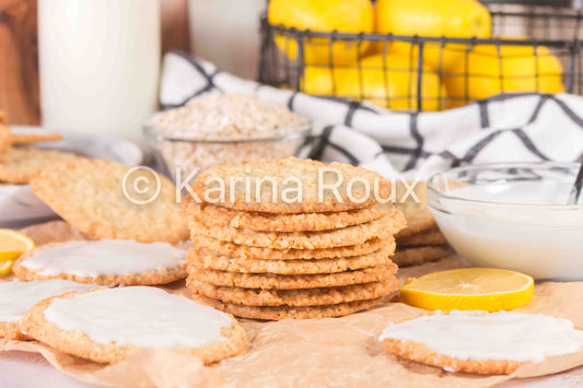 Lemon Oatmeal Cookies (5 sets)