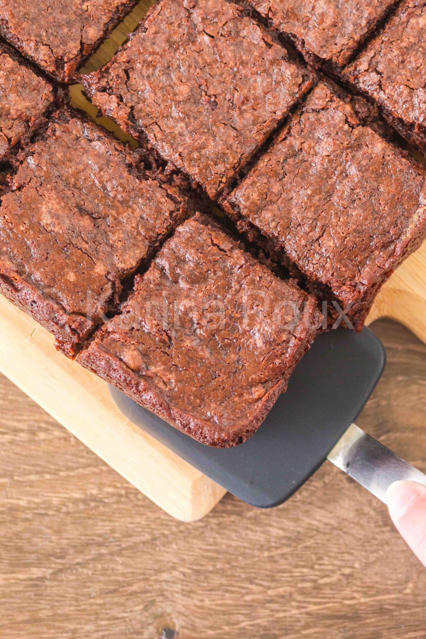 Melted Ice Cream Brownies