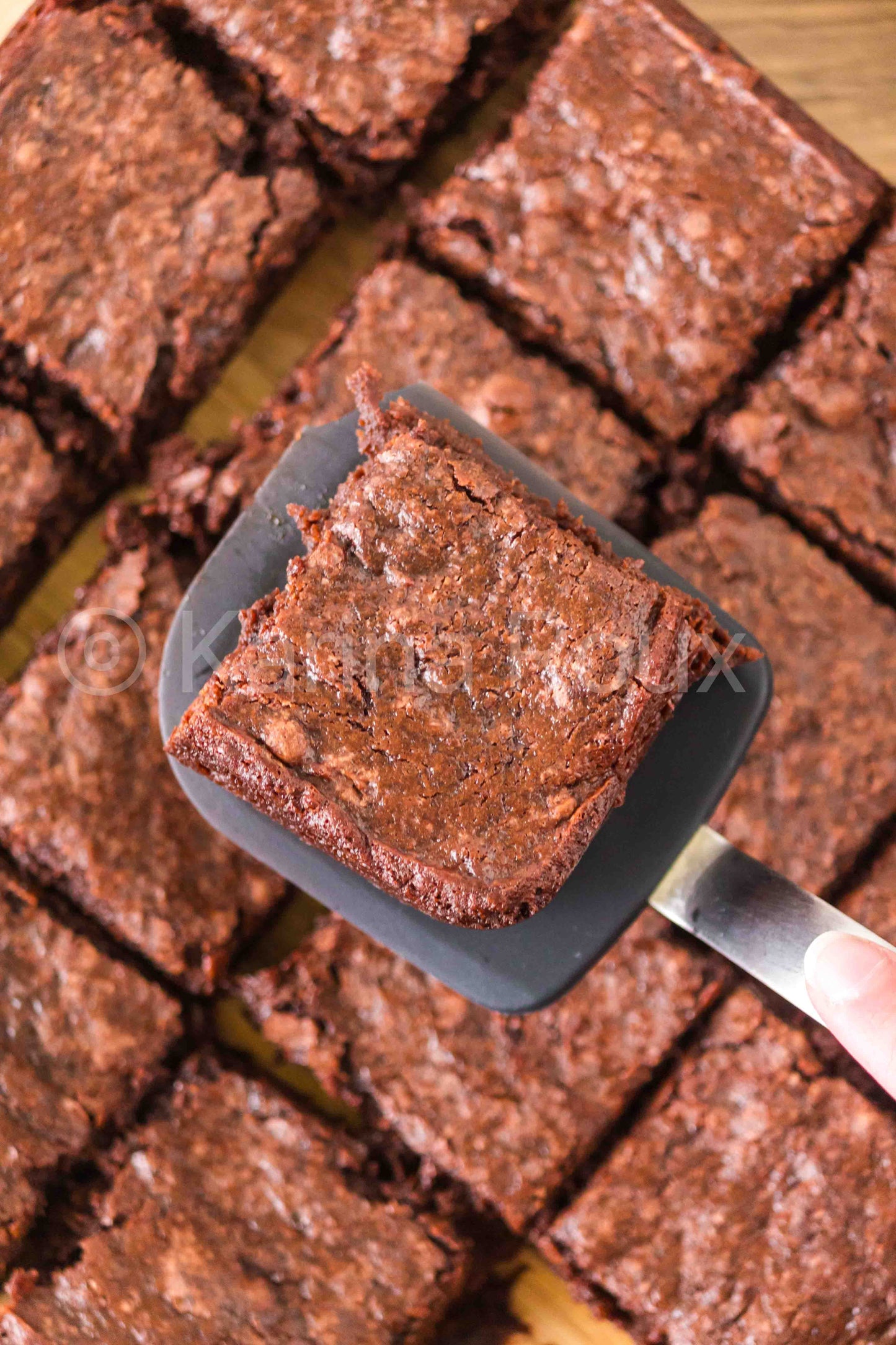 Melted Ice Cream Brownies