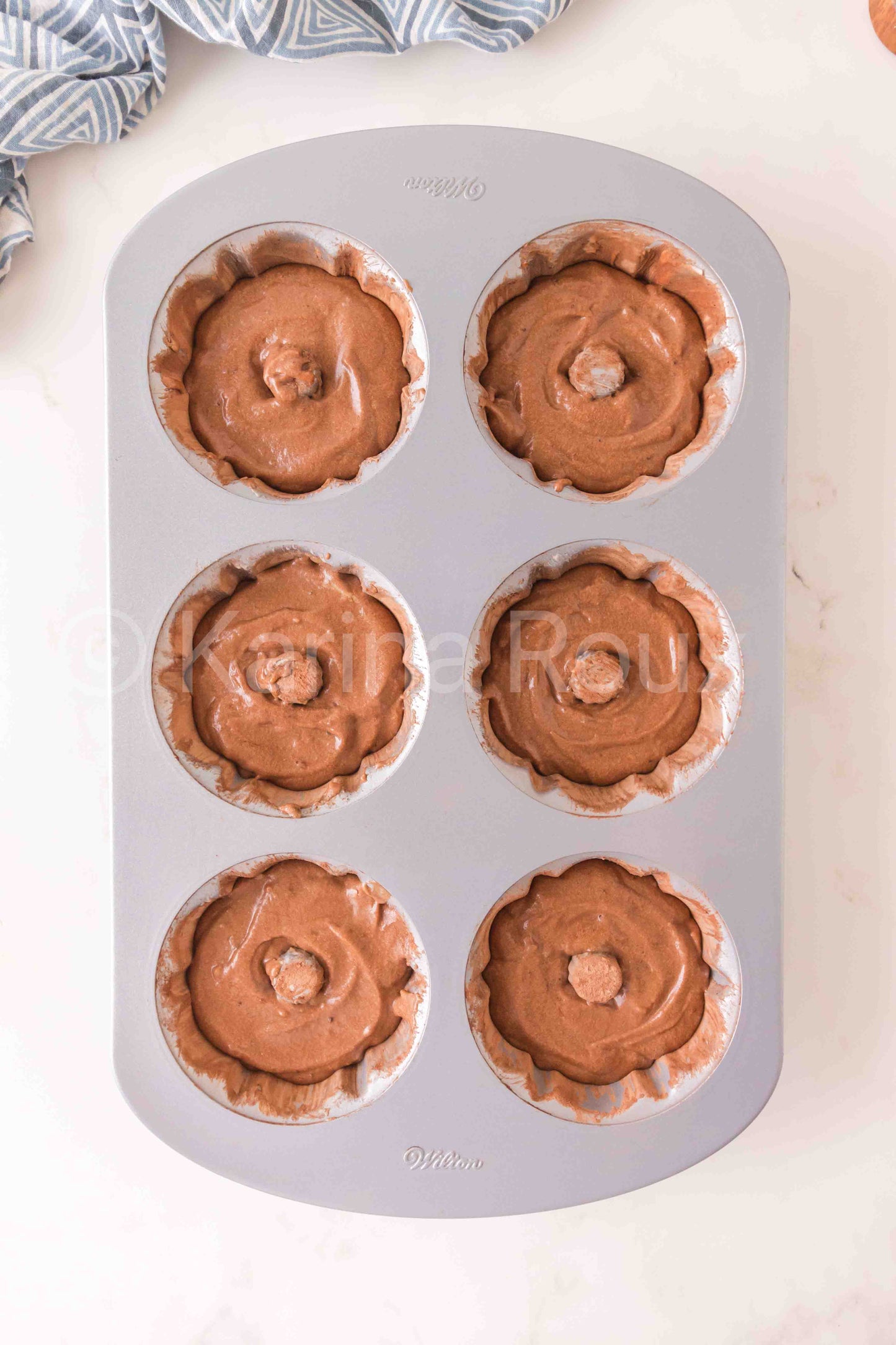 Chocolate mini bundt cake - Only 4 SETS