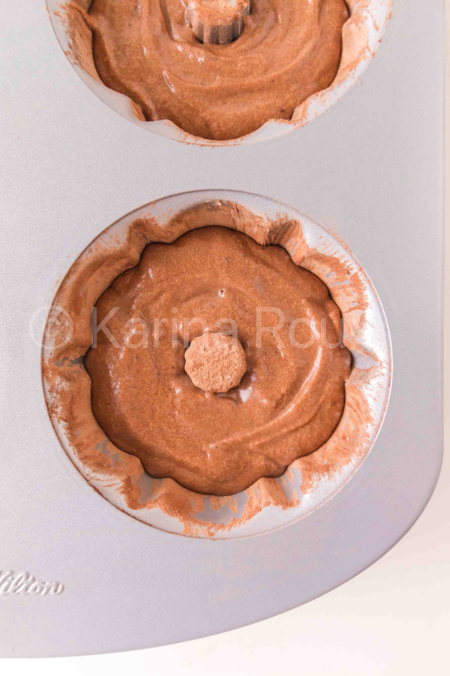 Chocolate mini bundt cake - Only 4 SETS
