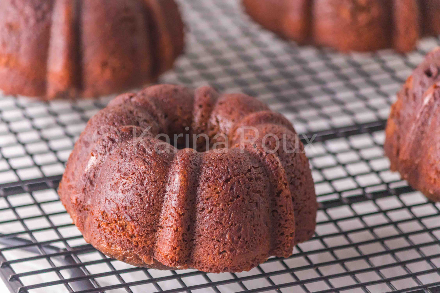 Chocolate mini bundt cake - Only 4 SETS