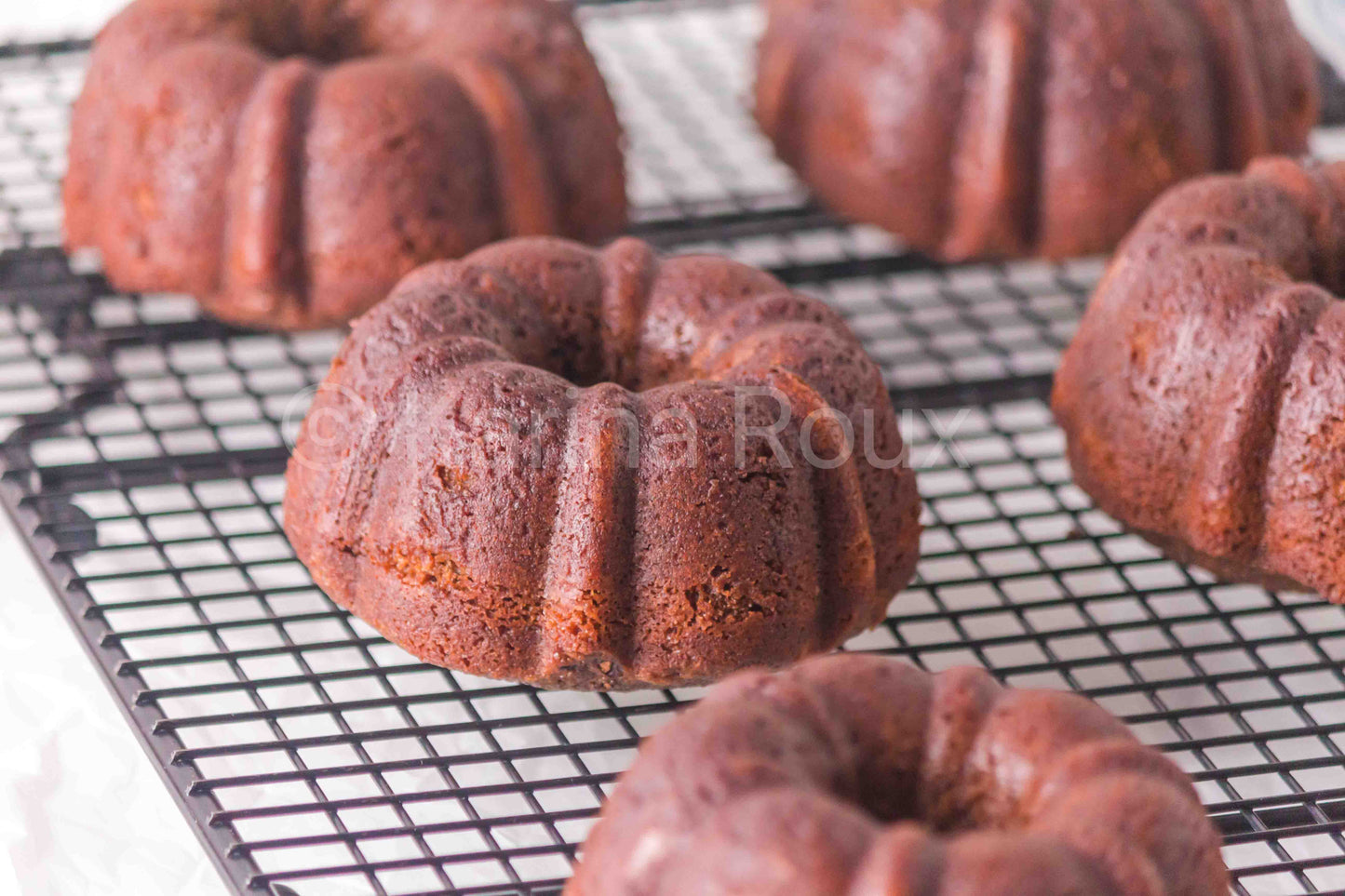 Chocolate mini bundt cake - Only 4 SETS