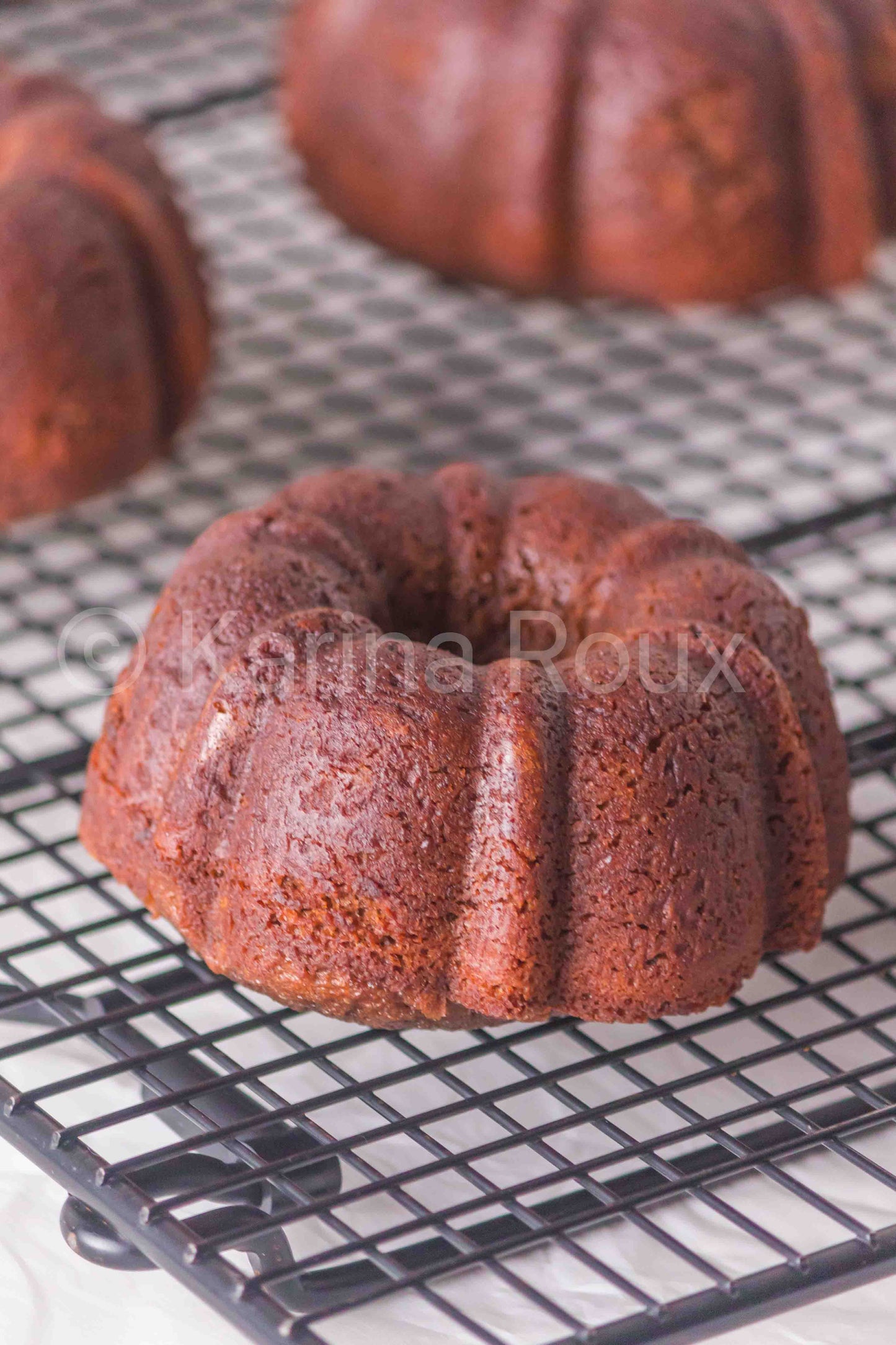 Chocolate mini bundt cake - Only 4 SETS