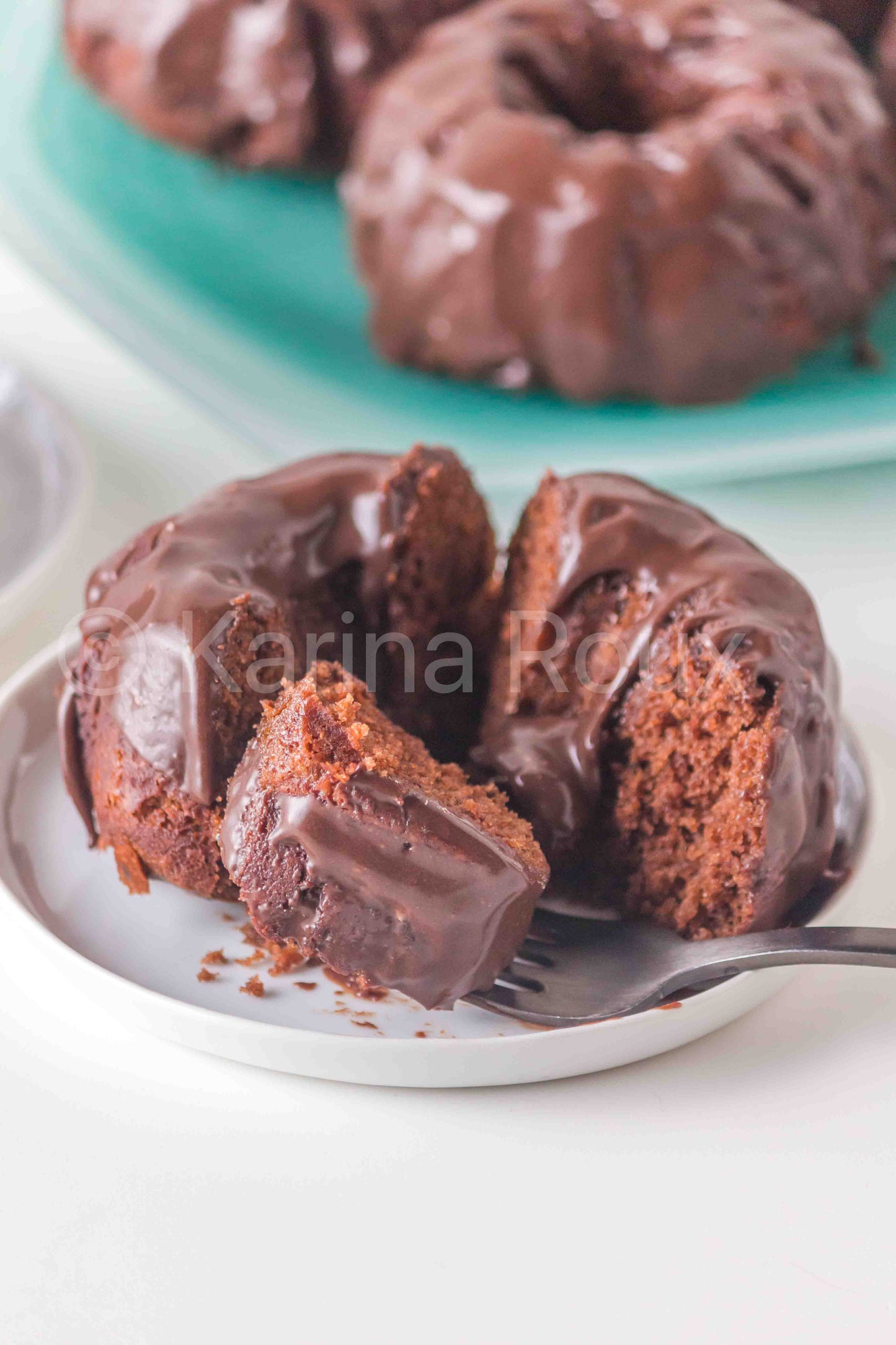 Chocolate mini bundt cake - Only 4 SETS