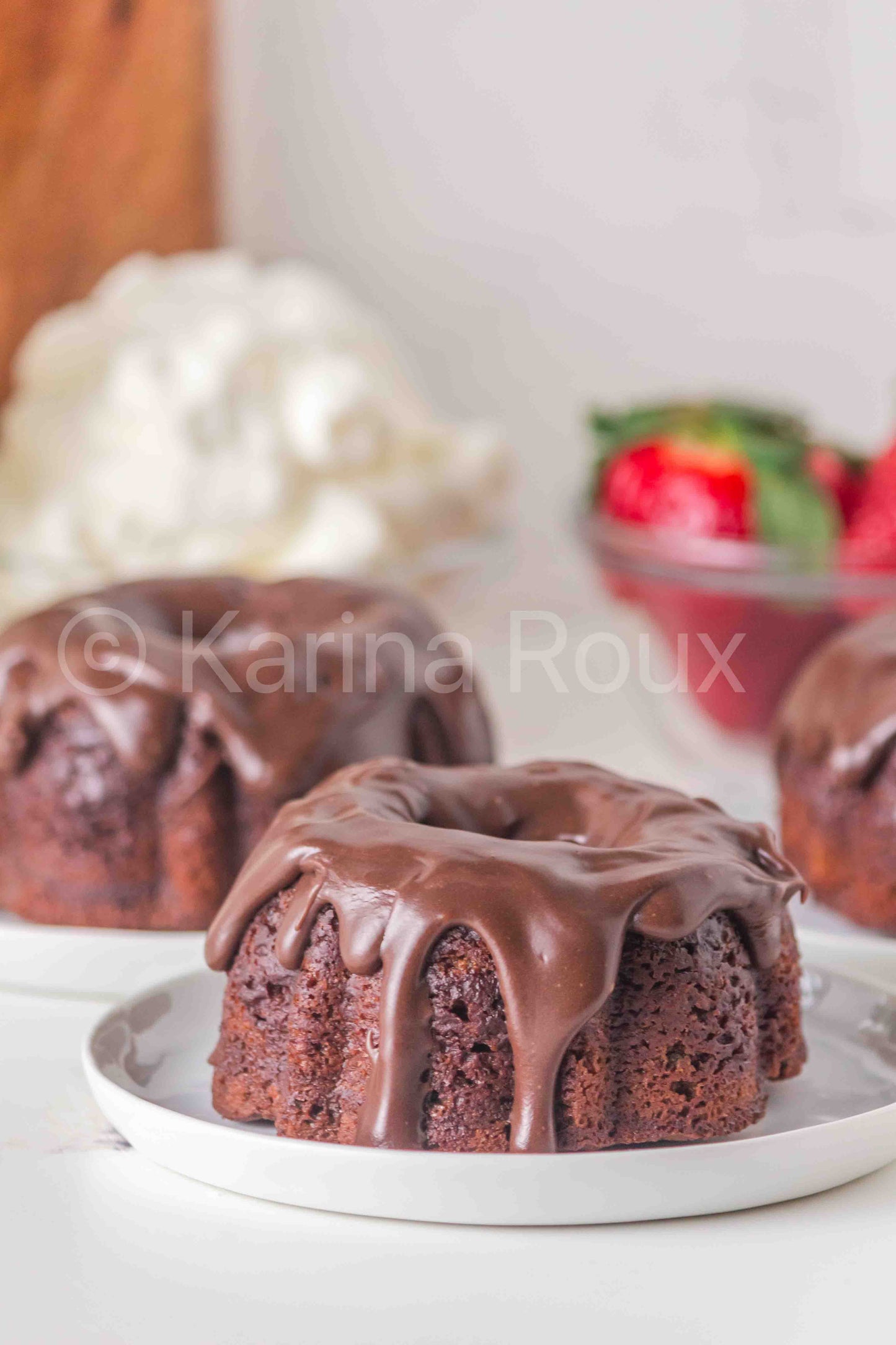 Chocolate mini bundt cake - Only 4 SETS