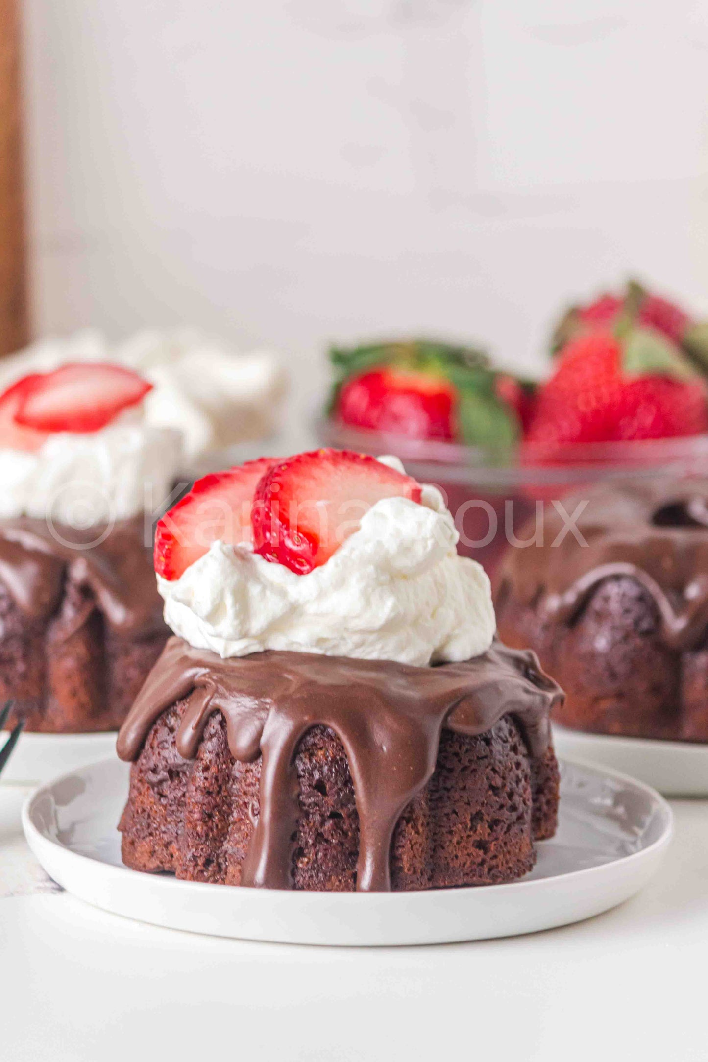 Chocolate mini bundt cake - Only 4 SETS