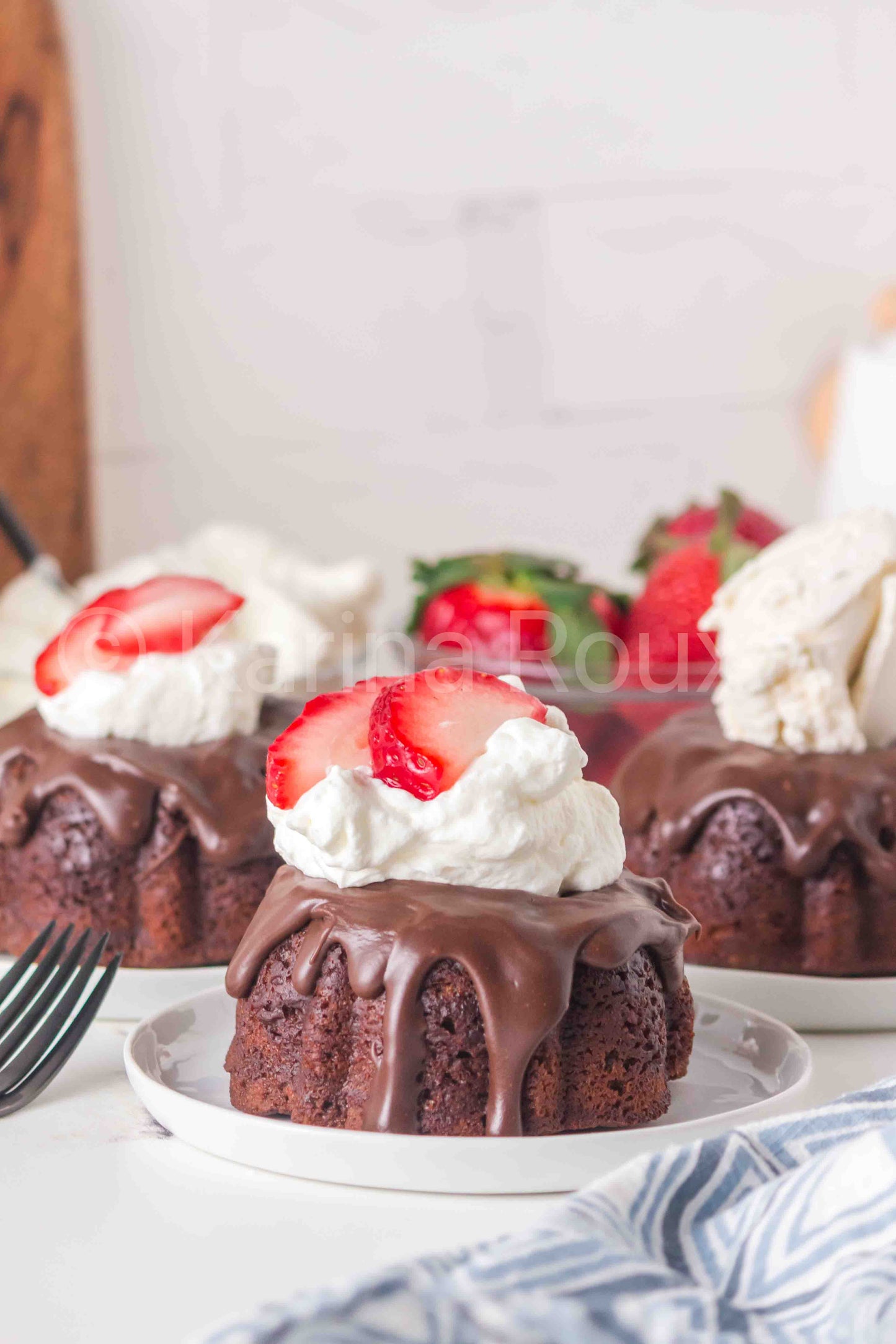Chocolate mini bundt cake - Only 4 SETS
