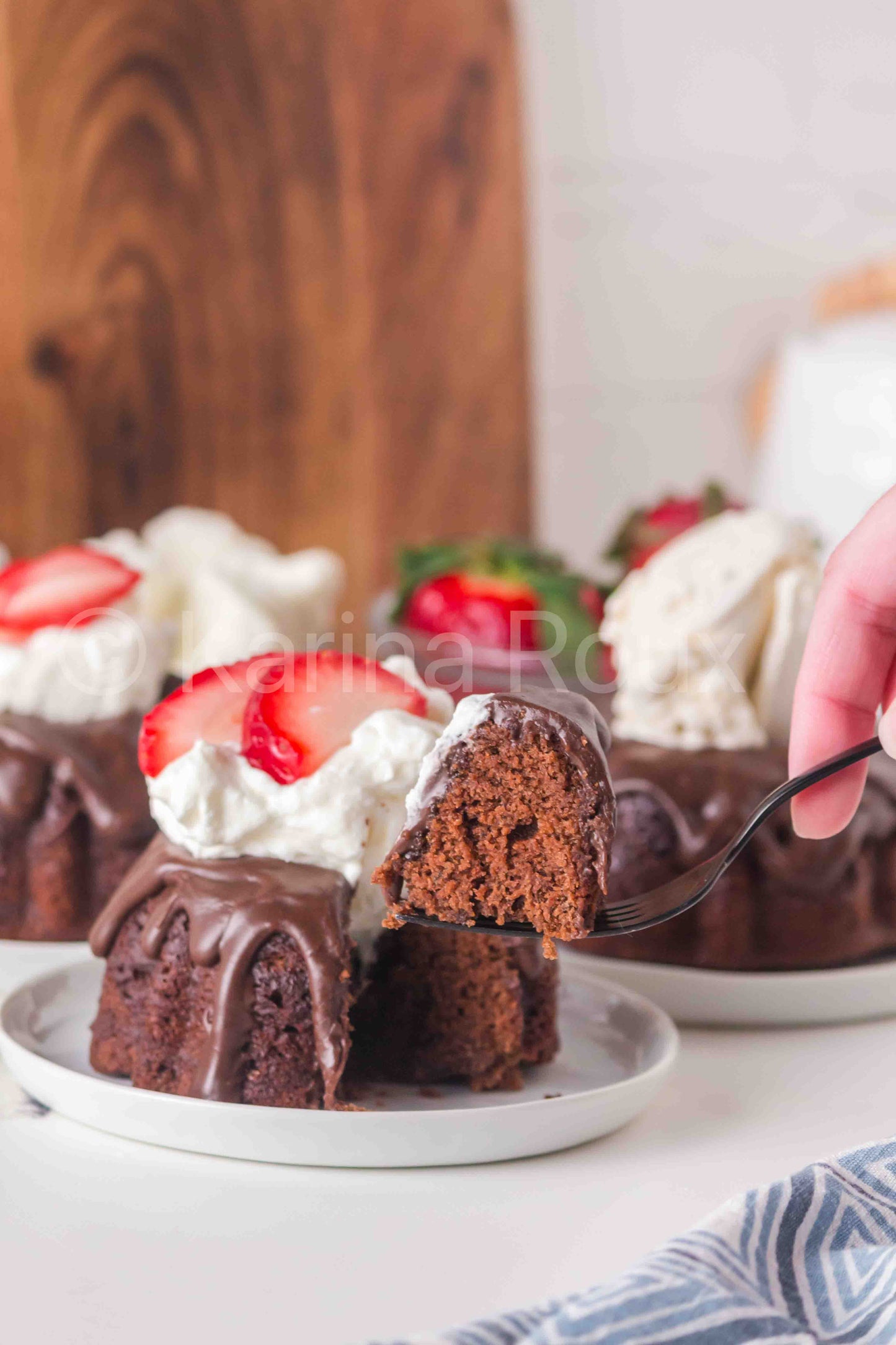 Chocolate mini bundt cake - Only 4 SETS