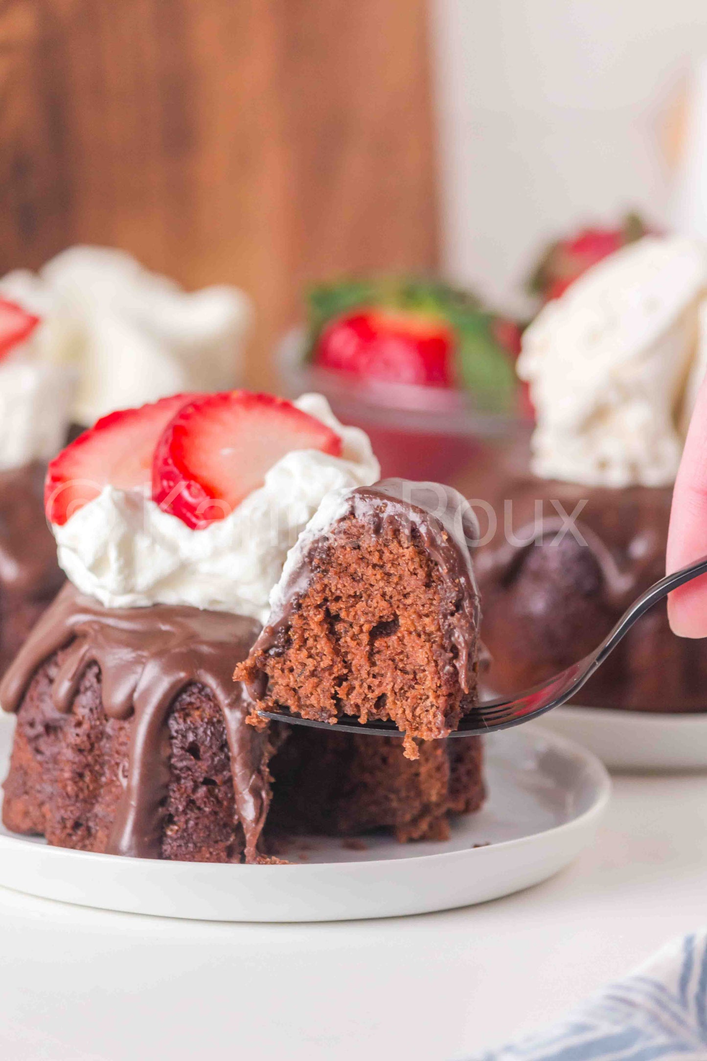 Chocolate mini bundt cake - Only 4 SETS