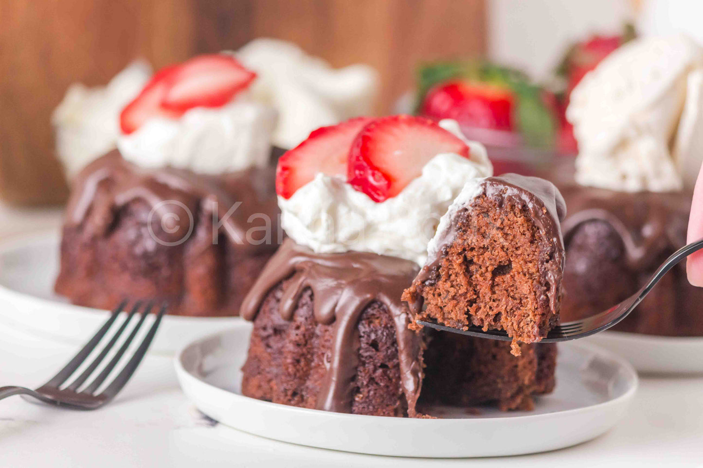 Chocolate mini bundt cake - Only 4 SETS