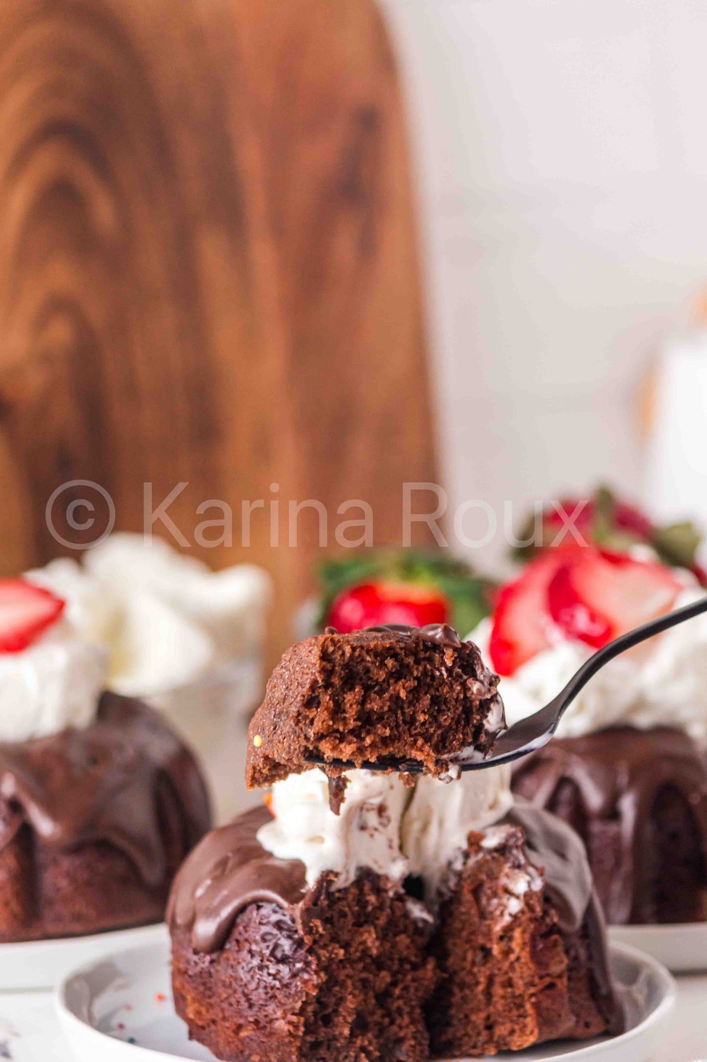 Chocolate mini bundt cake - Only 4 SETS