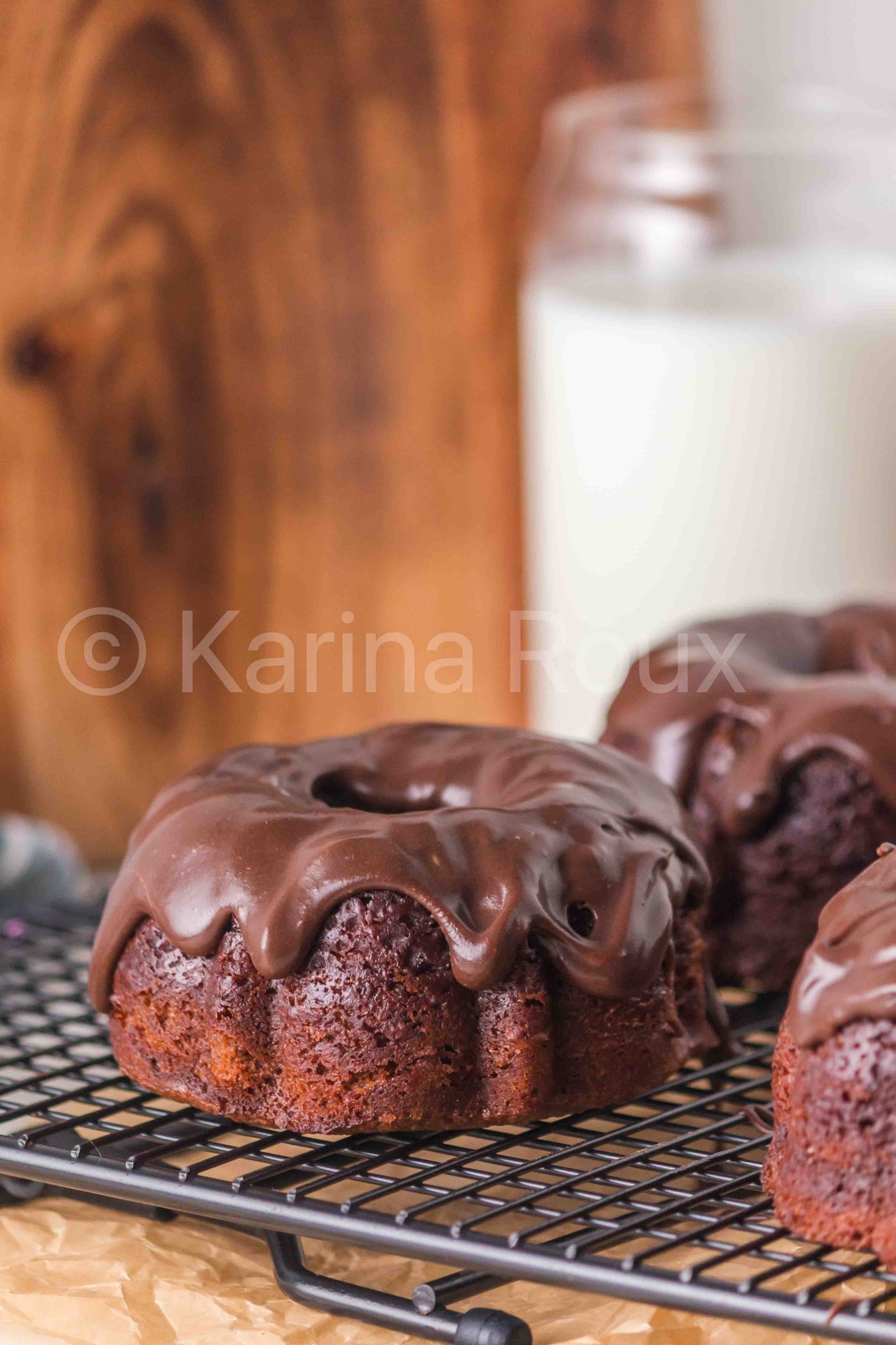 Chocolate mini bundt cake - Only 4 SETS