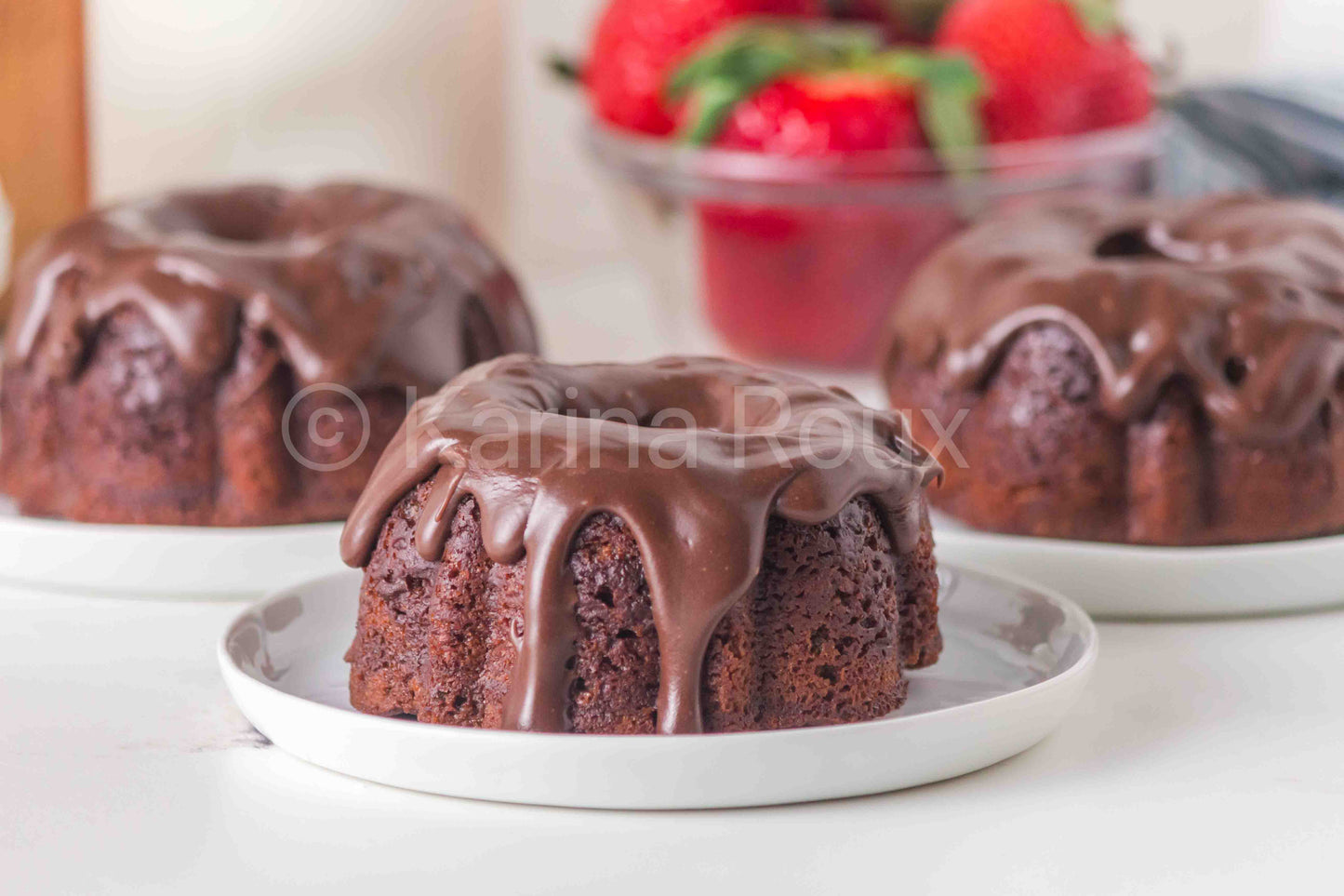 Chocolate mini bundt cake - Only 4 SETS