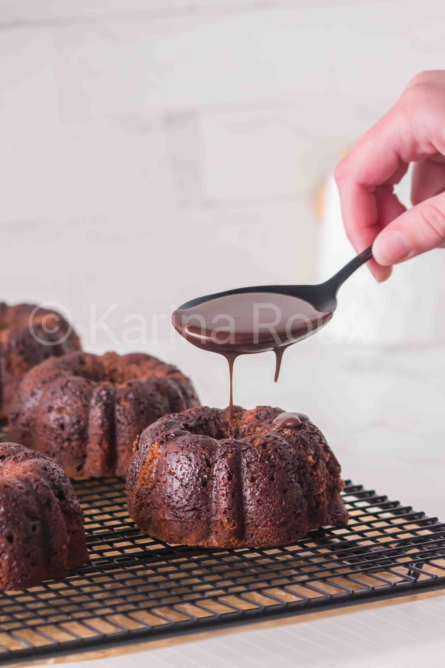 Chocolate mini bundt cake - Only 4 SETS