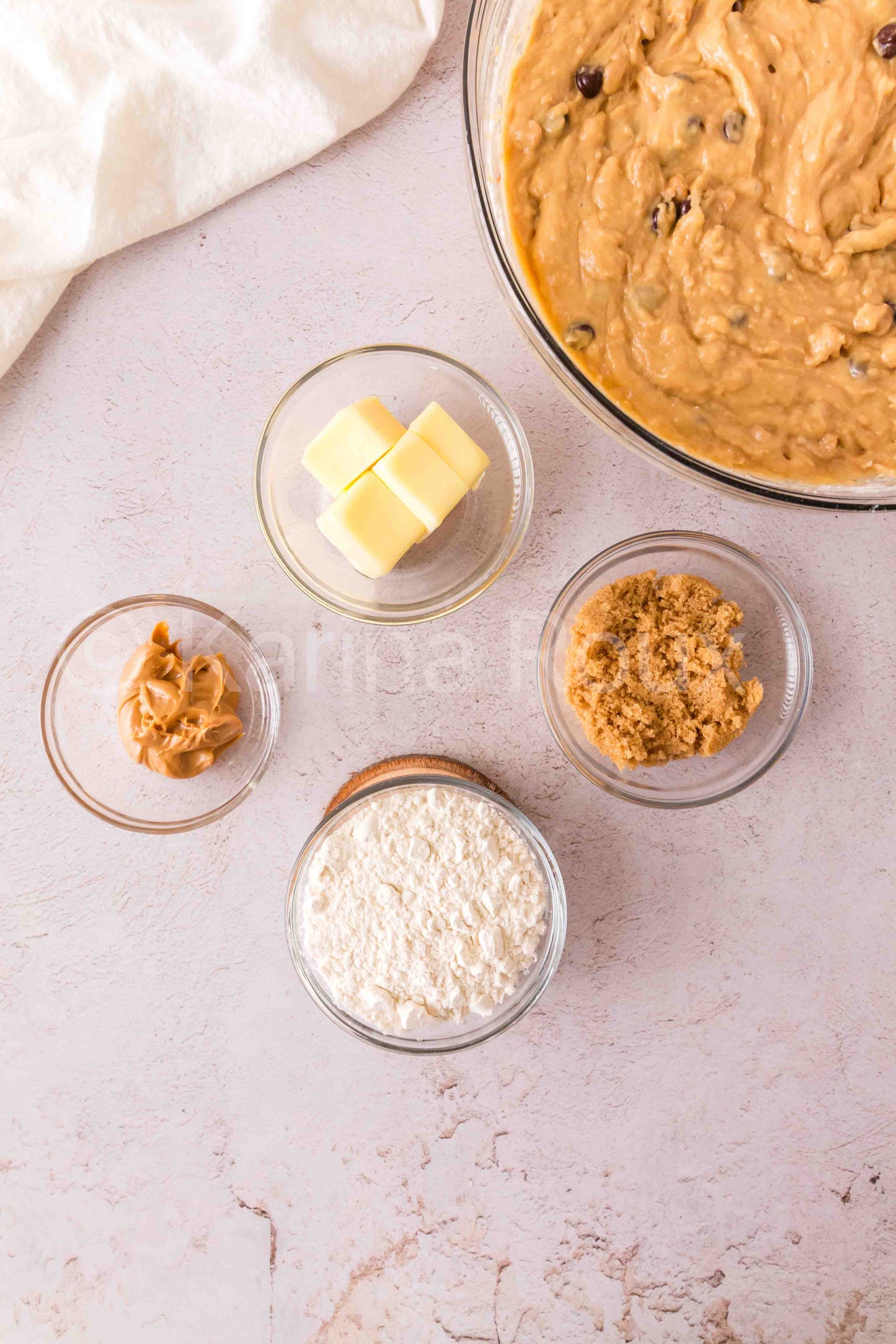 Peanut Butter Chocolate Chip Muffins (4 sets)