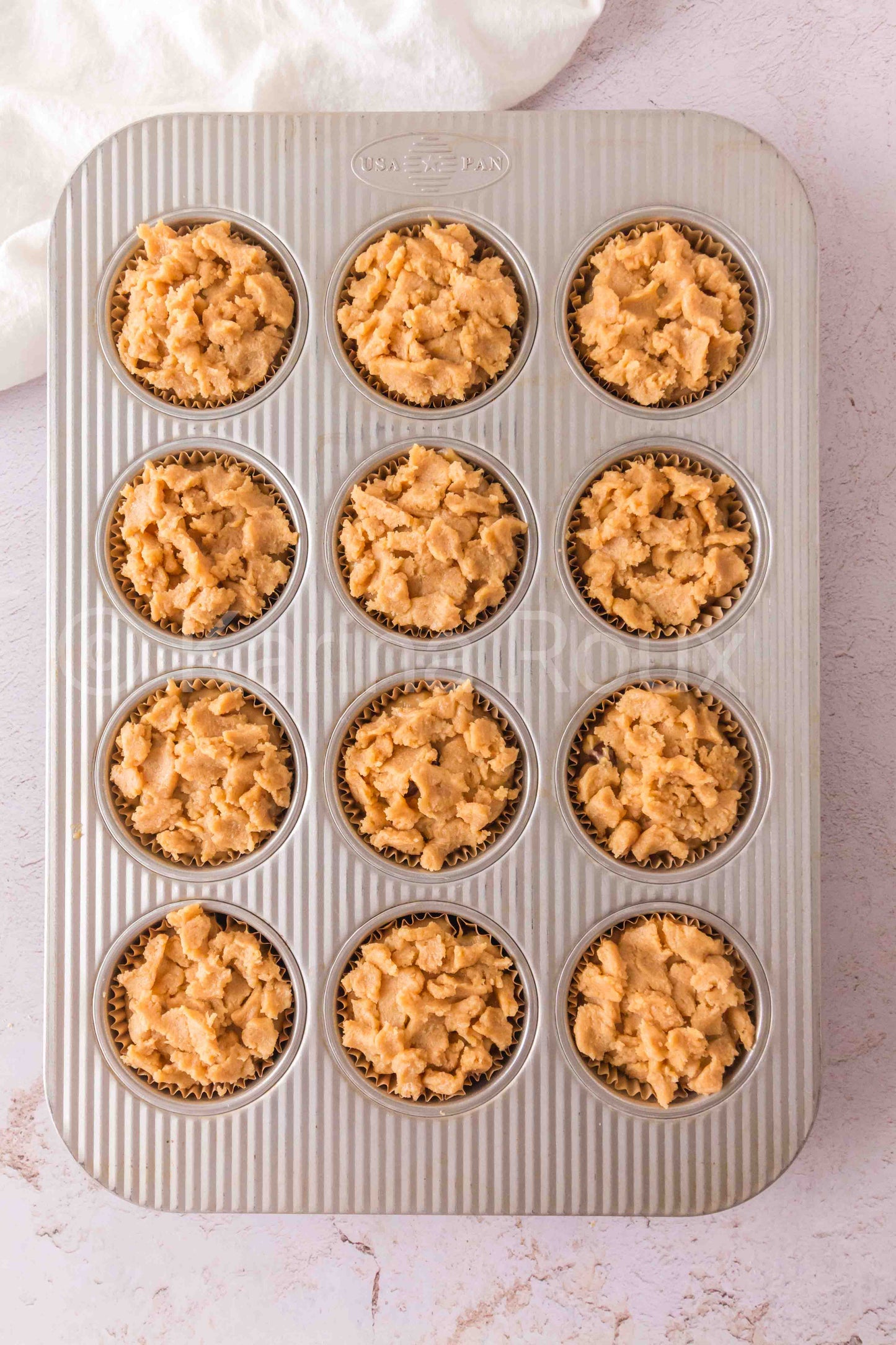 Peanut Butter Chocolate Chip Muffins (4 sets)