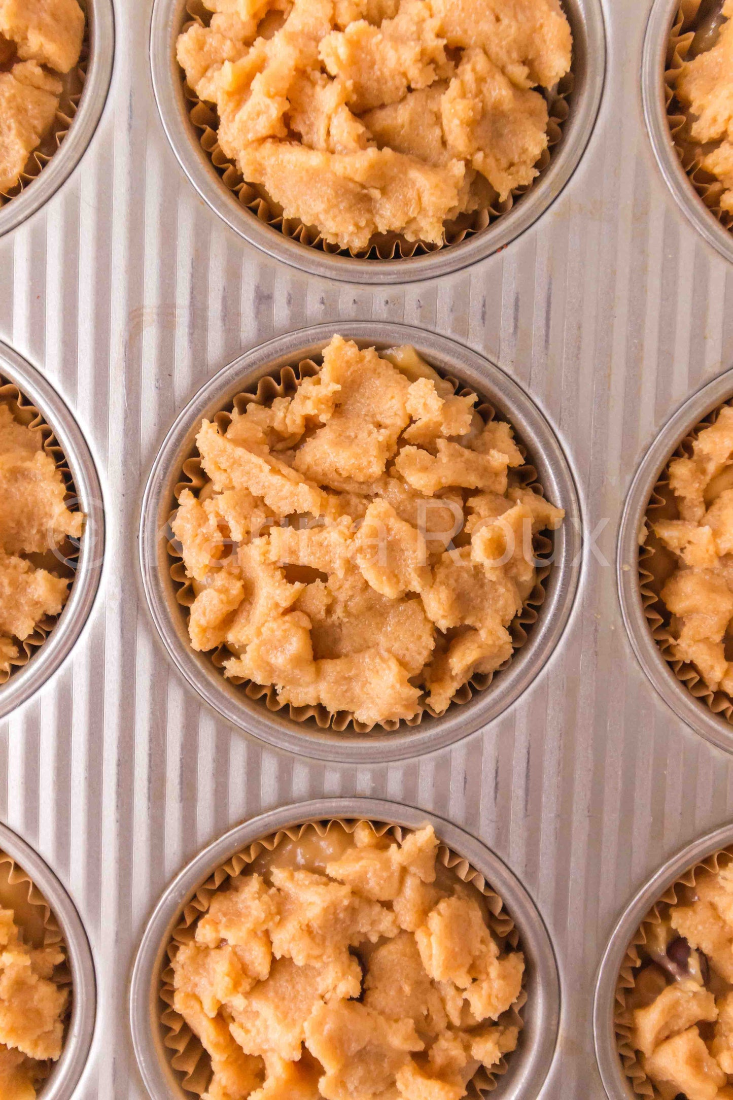 Peanut Butter Chocolate Chip Muffins (4 sets)