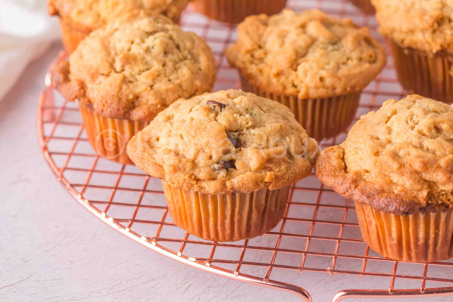 Peanut Butter Chocolate Chip Muffins (4 sets)