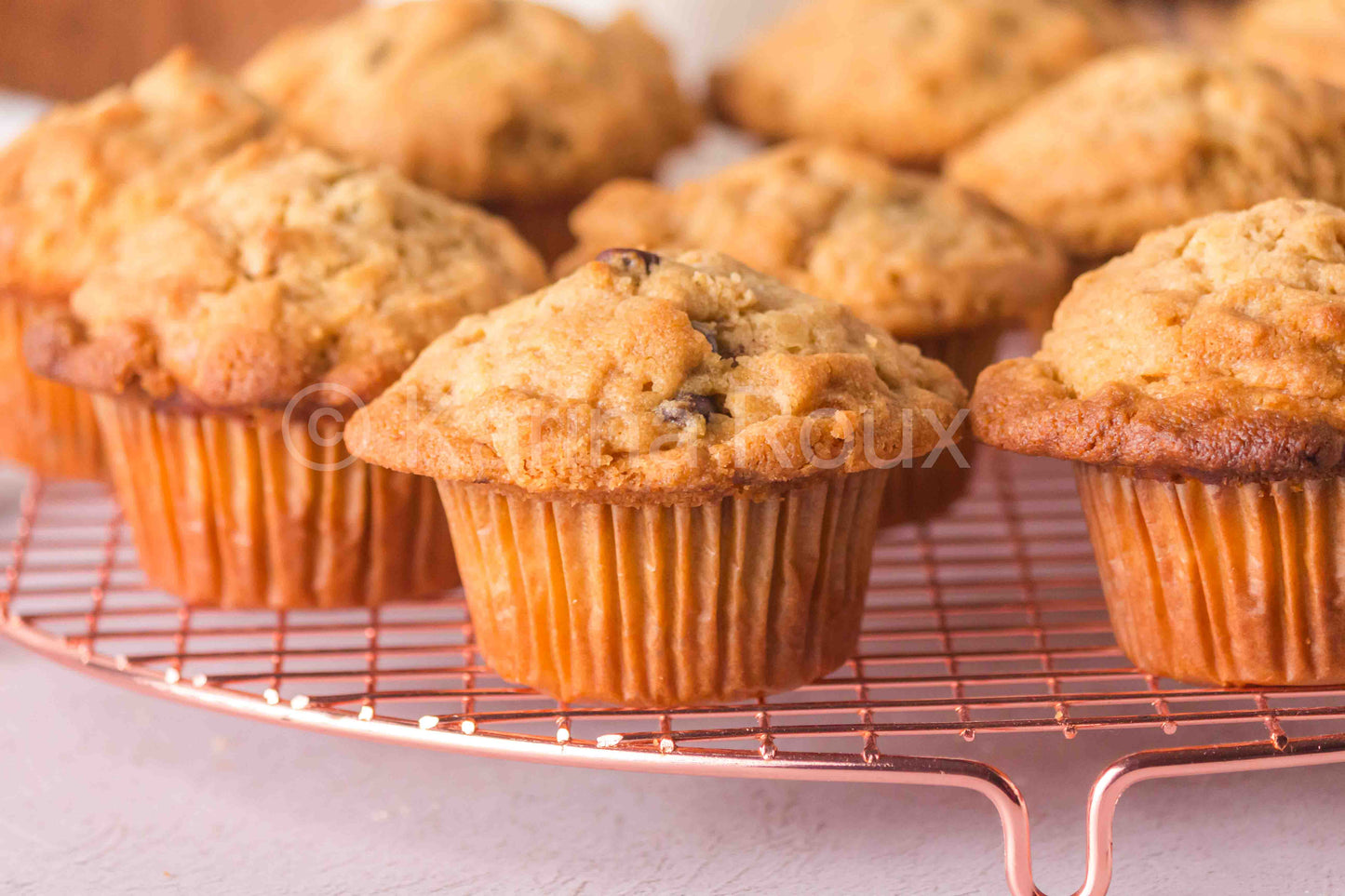 Peanut Butter Chocolate Chip Muffins (4 sets)