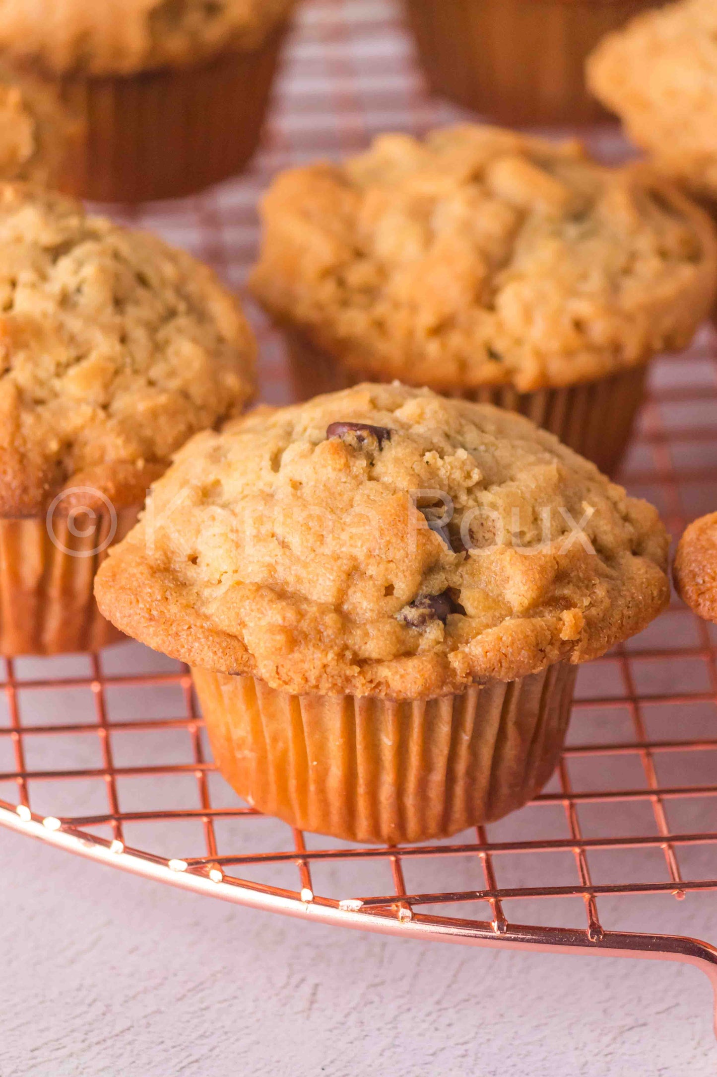Peanut Butter Chocolate Chip Muffins (4 sets)