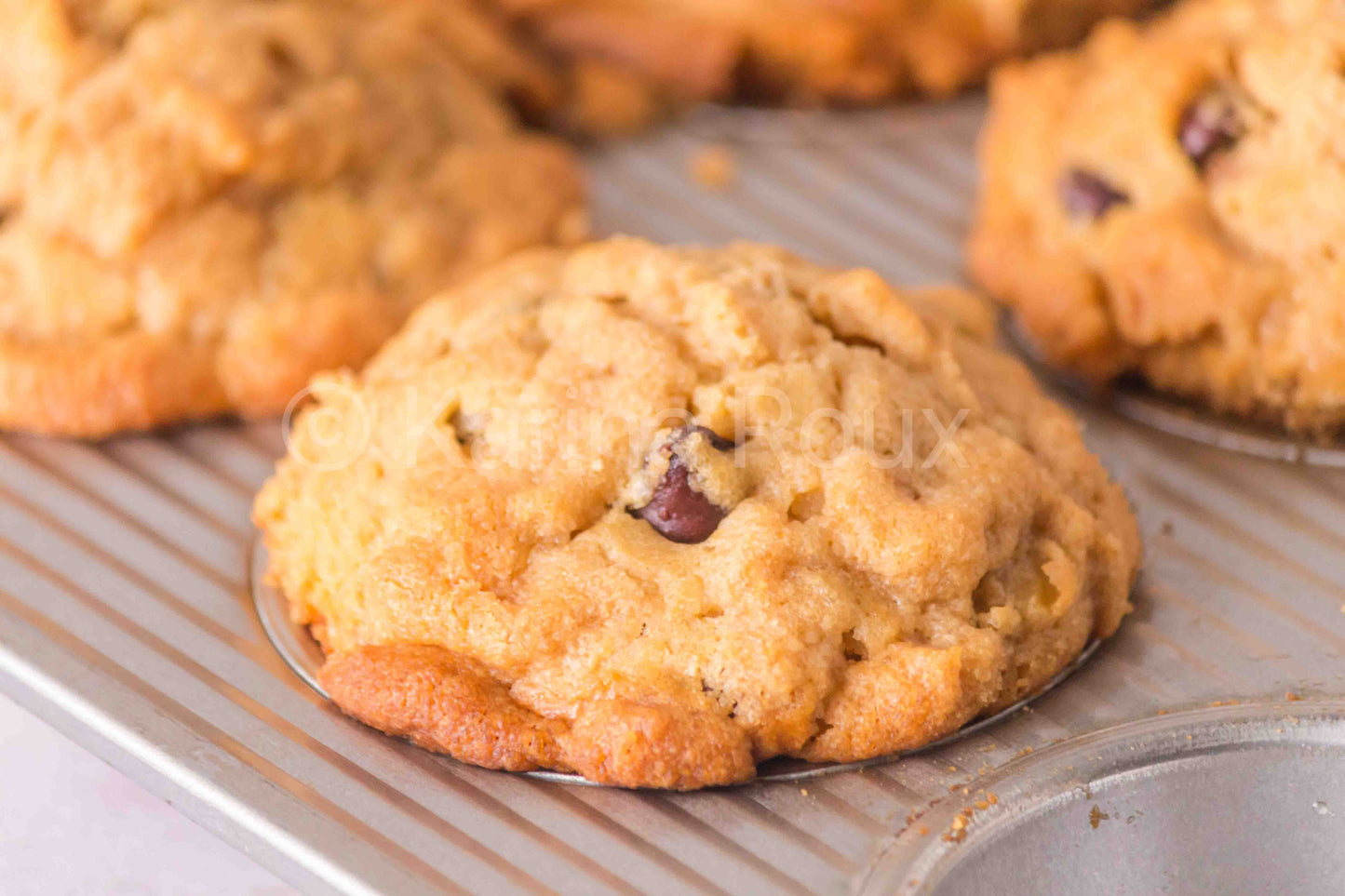 Peanut Butter Chocolate Chip Muffins (4 sets)