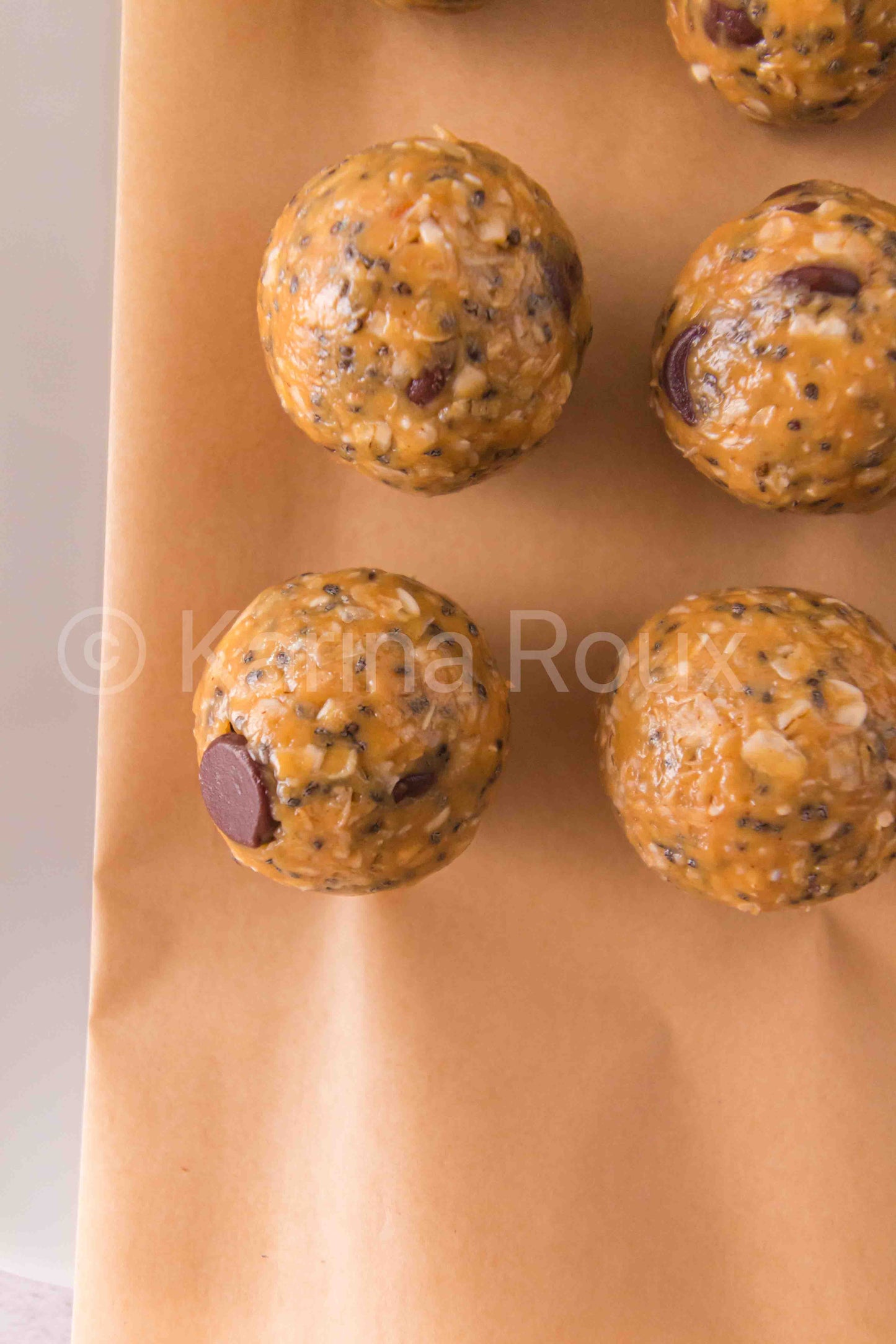 Peanut butter oatmeal balls (4 sets only)