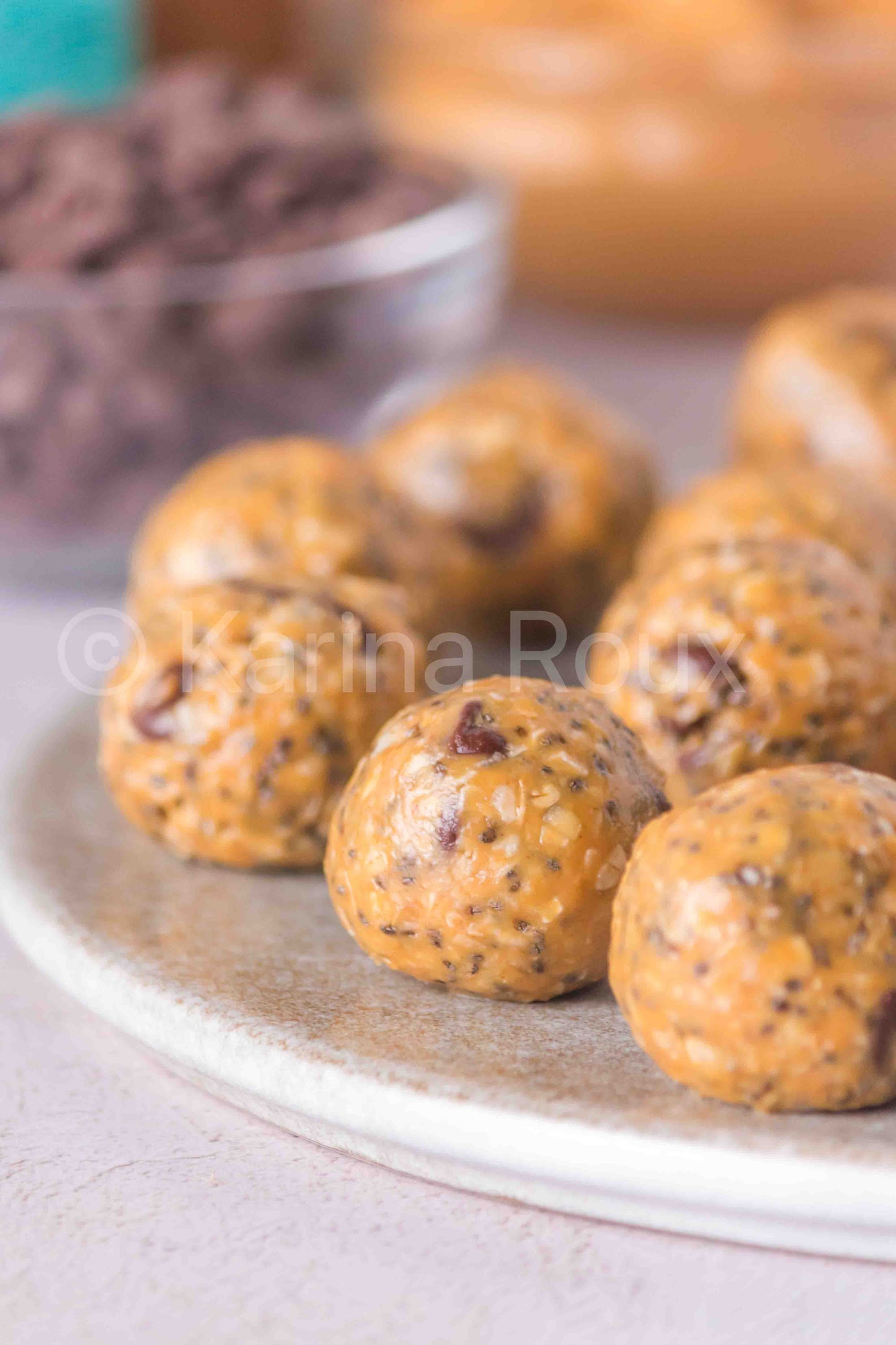 Peanut butter oatmeal balls (4 sets only)