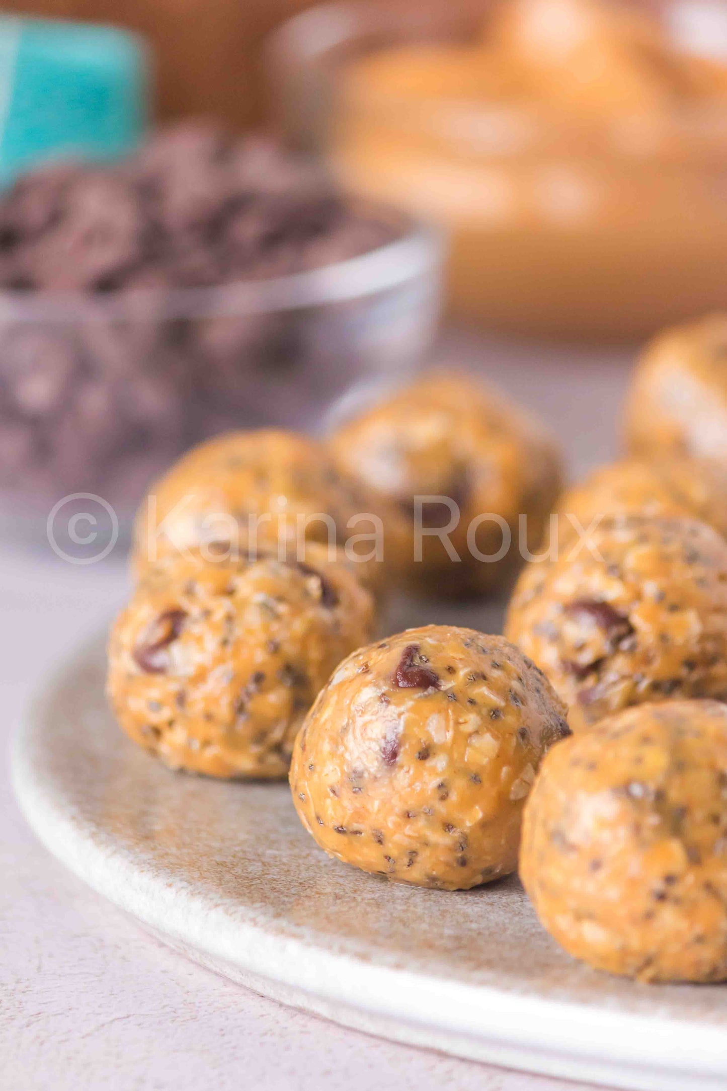 Peanut butter oatmeal balls (4 sets only)
