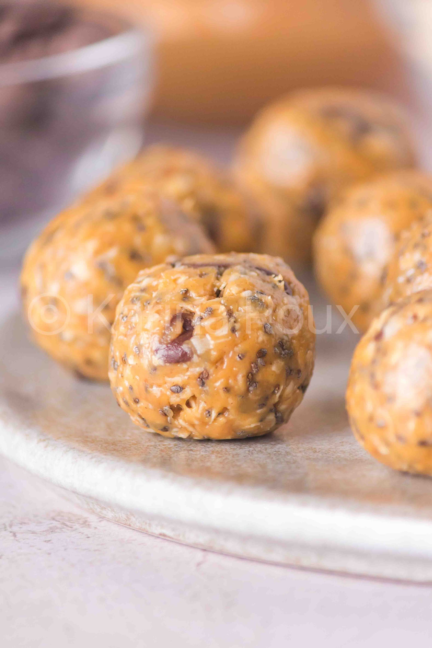 Peanut butter oatmeal balls (4 sets only)