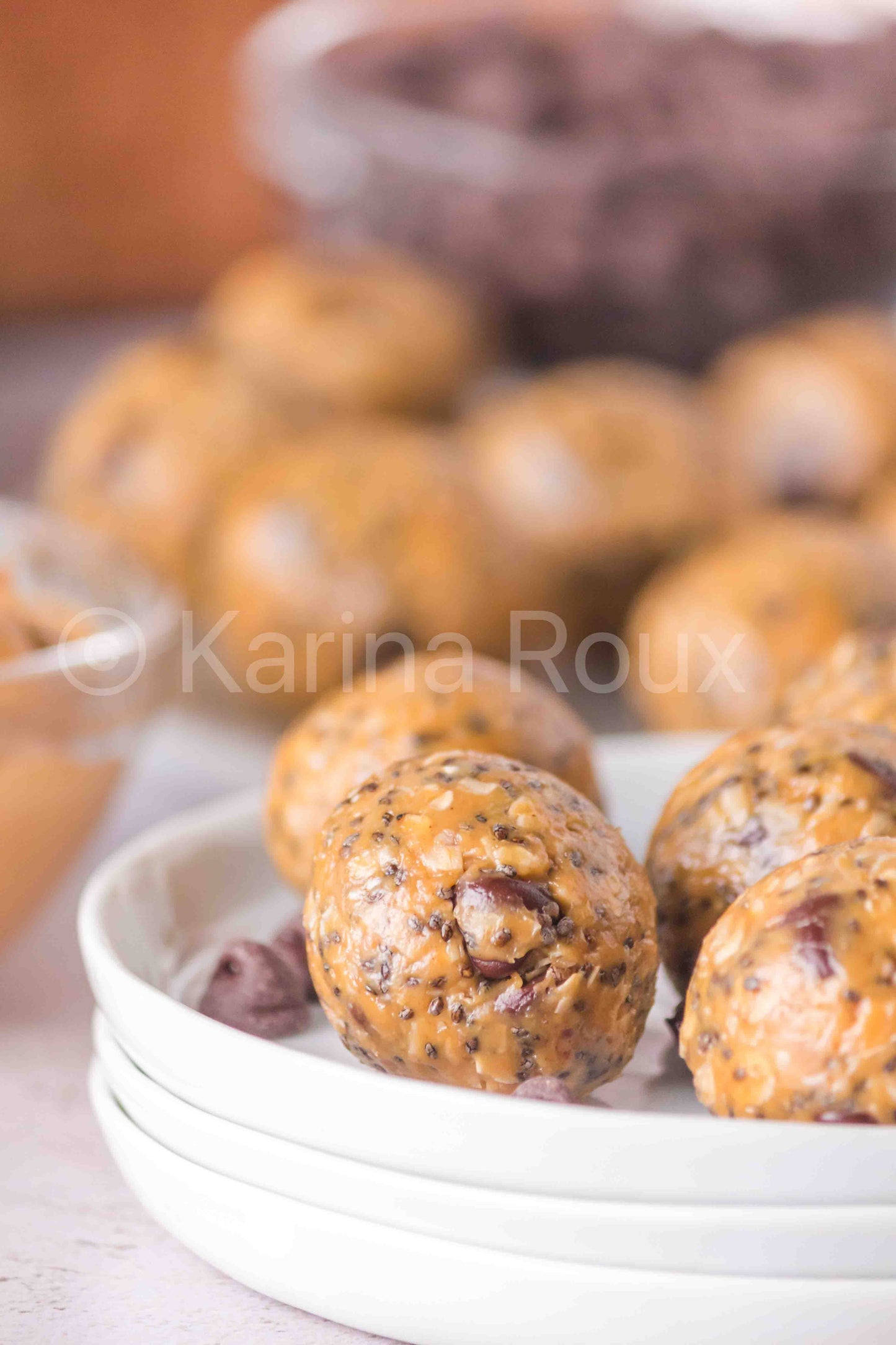 Peanut butter oatmeal balls (4 sets only)