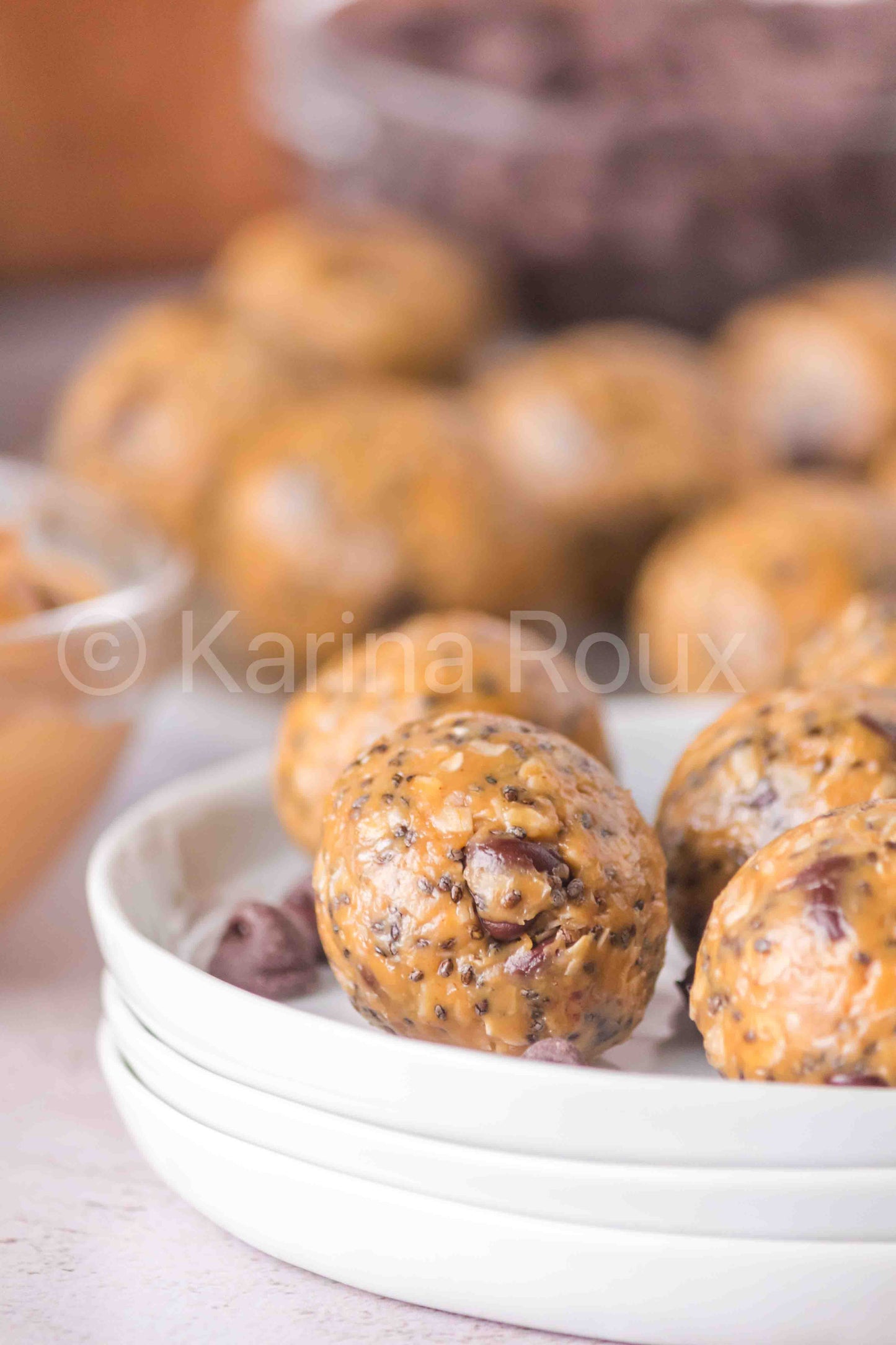 Peanut butter oatmeal balls (4 sets only)